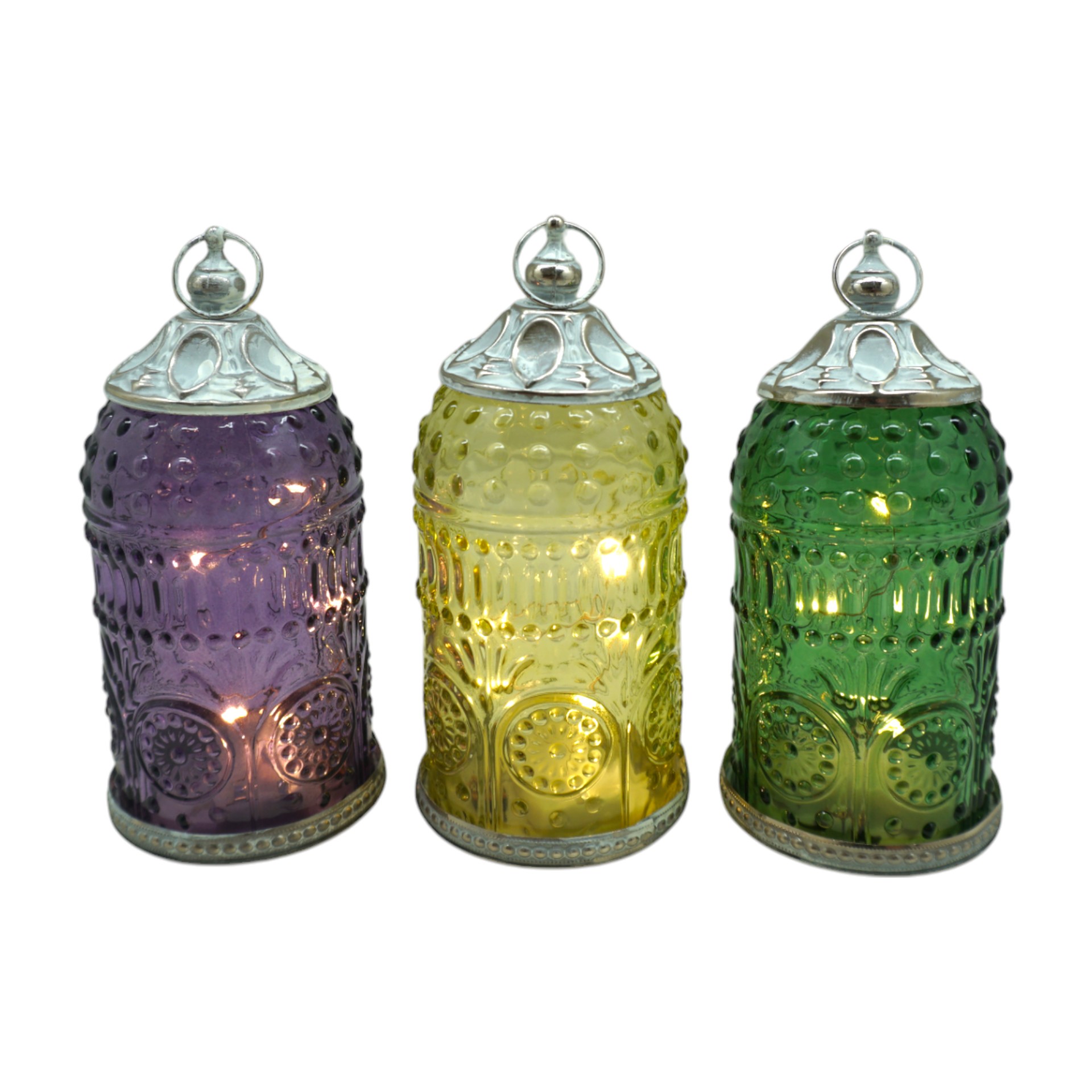 Darstellung von schlanke LED's sort. 3 Farben