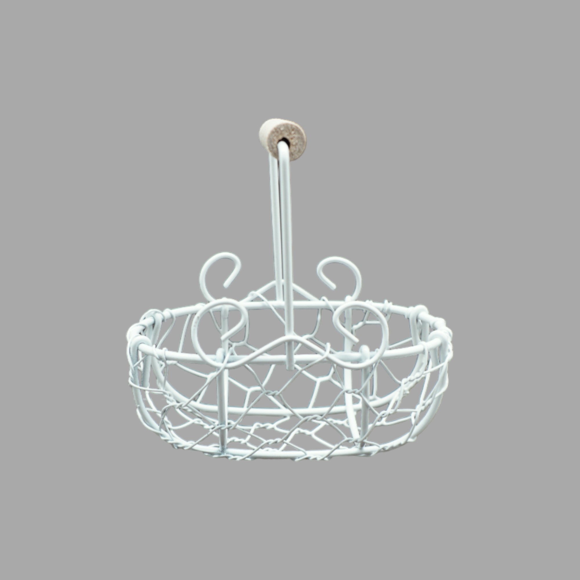 Darstellung von RP Körbchen Schiff m. Henkel weiss