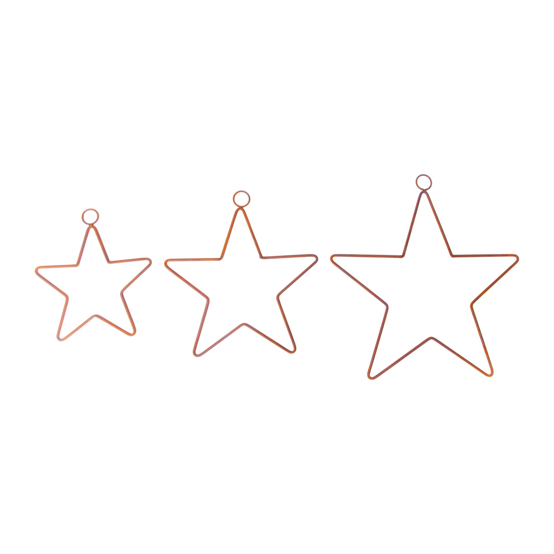 Darstellung von Drahtstern zum Hängen gross