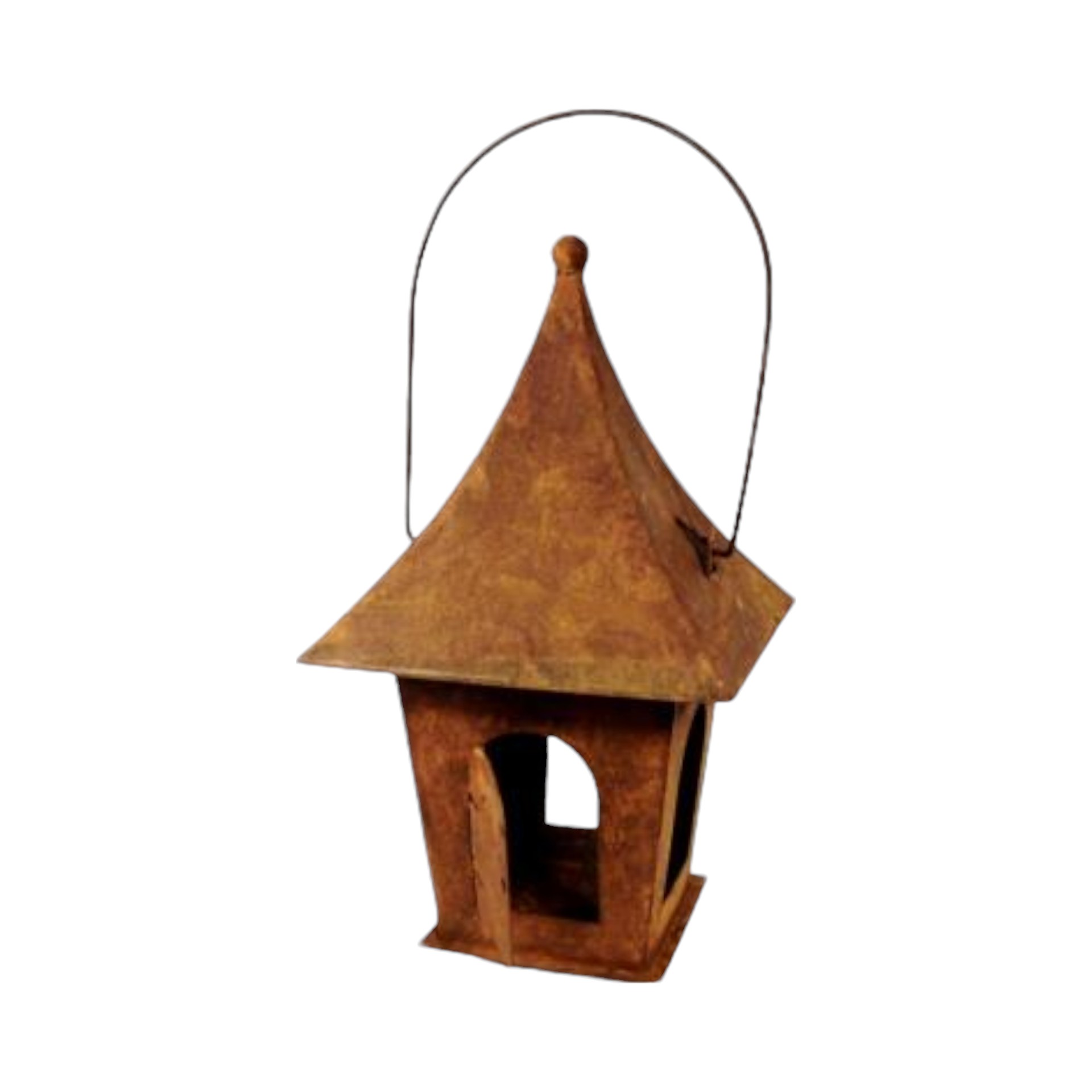 Darstellung von Vogelhaus spitzes Dach mit TÜR