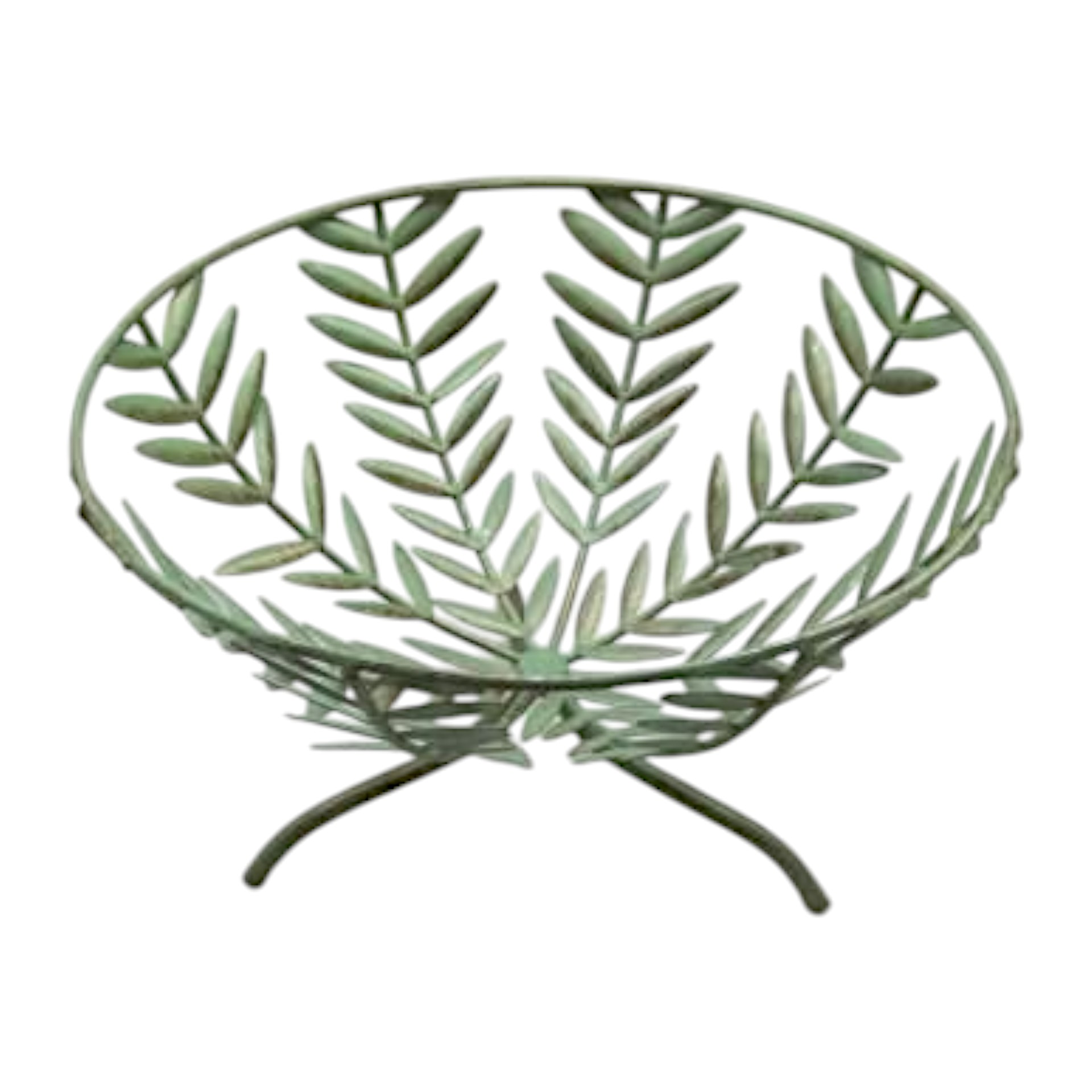 Darstellung von RP Obstschuessel goldgruen h= 15, d= 26 cm