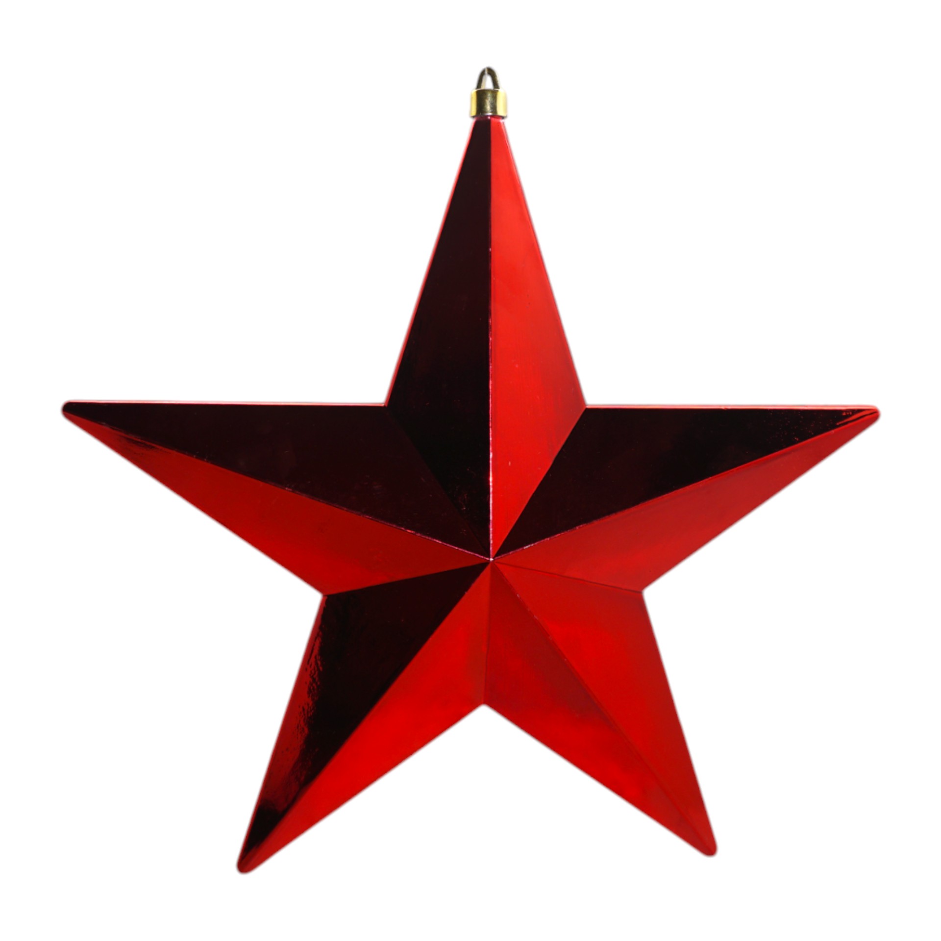 Darstellung von Stern gross zum Hängen ROT
