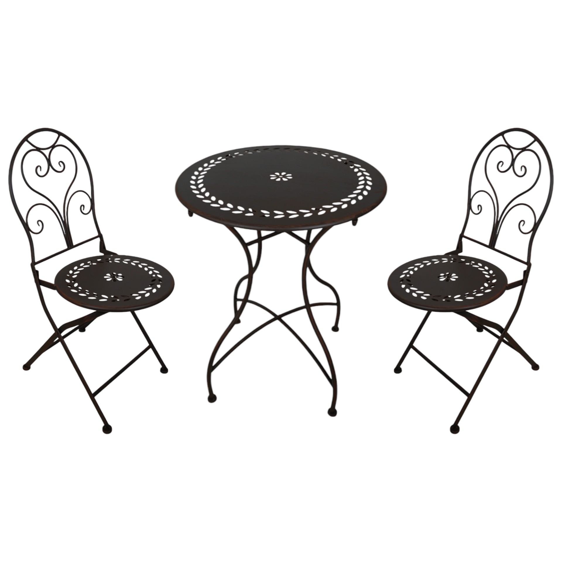 Darstellung von SET Tisch m. 2 Stühlen 3tlg.Leaves Tisch