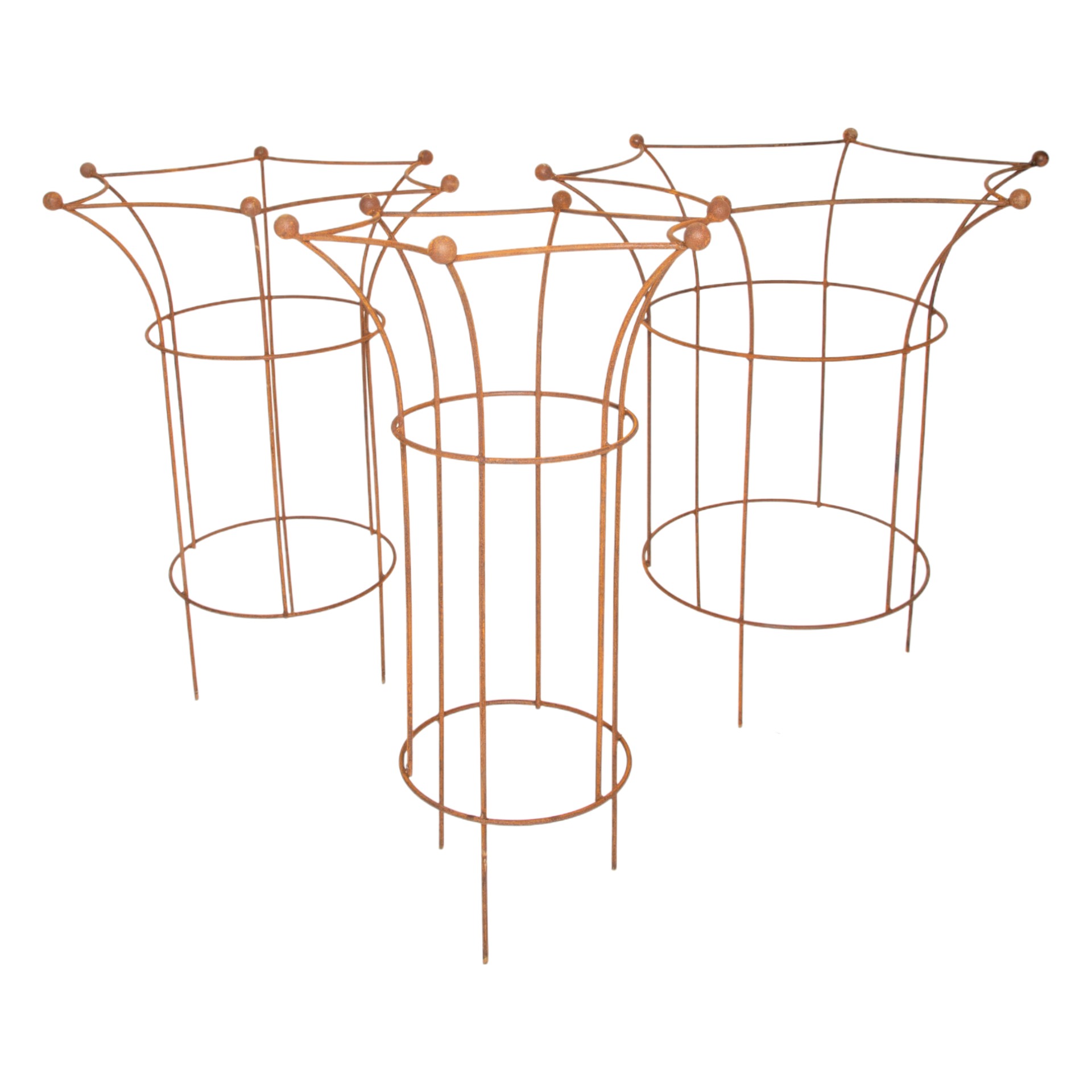 Darstellung von RP Rankgerüst Krone 3 Beine und 6 Kugeln 3-tlg.