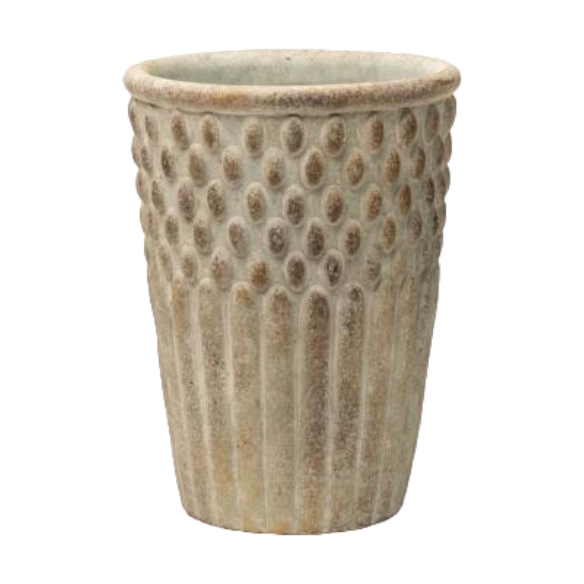 Darstellung von Noppentopf hoch klein h= 17,5 cm