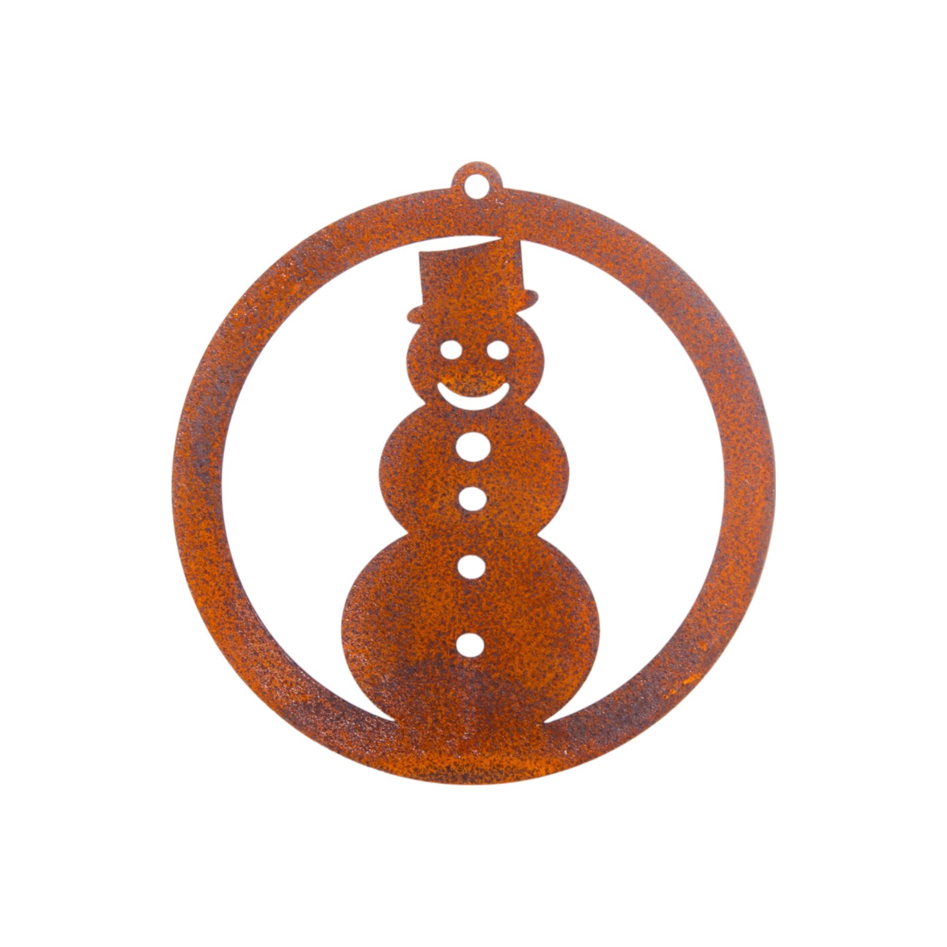 Darstellung von Hänger rund mit Schneemann