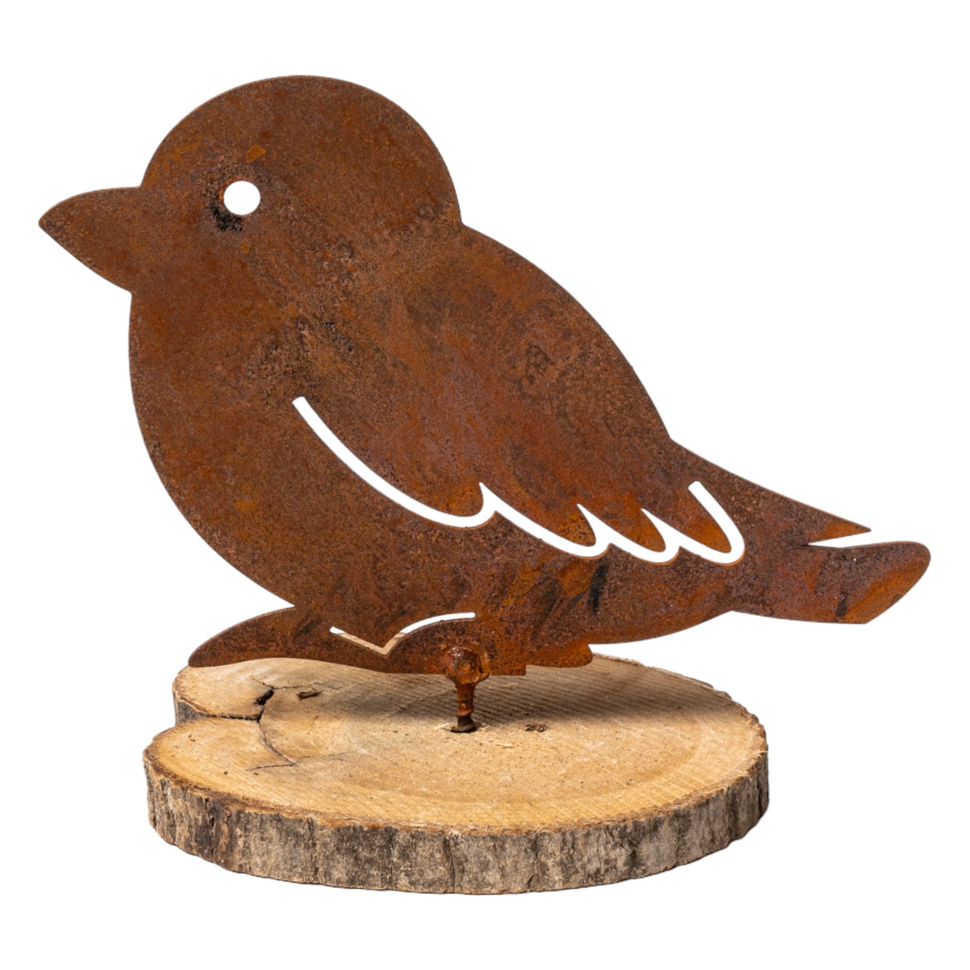 Darstellung von fetter Spatz mit Schraube