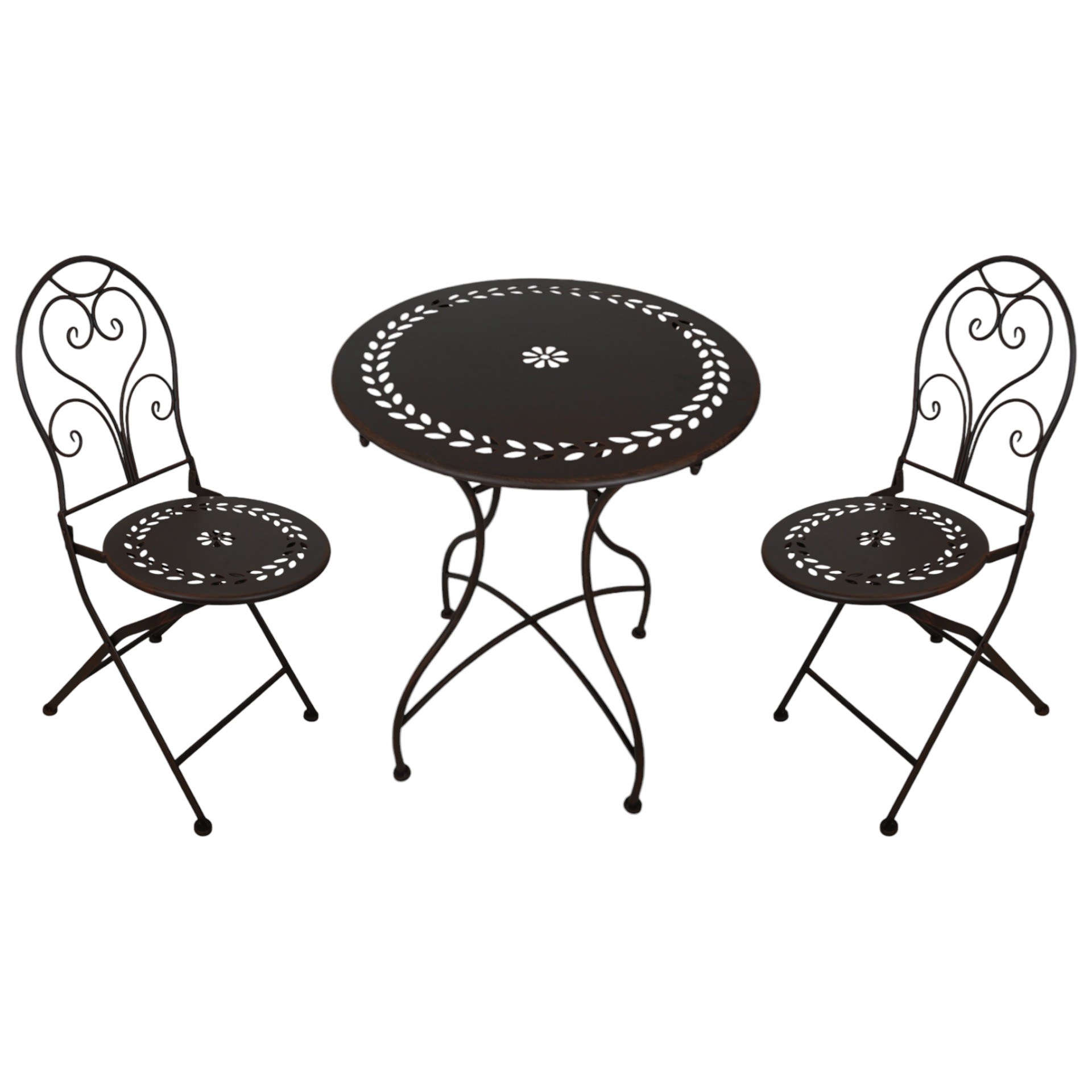 Darstellung von SET Tisch m. 2 Stühlen 3tlg.Leaves Tisch