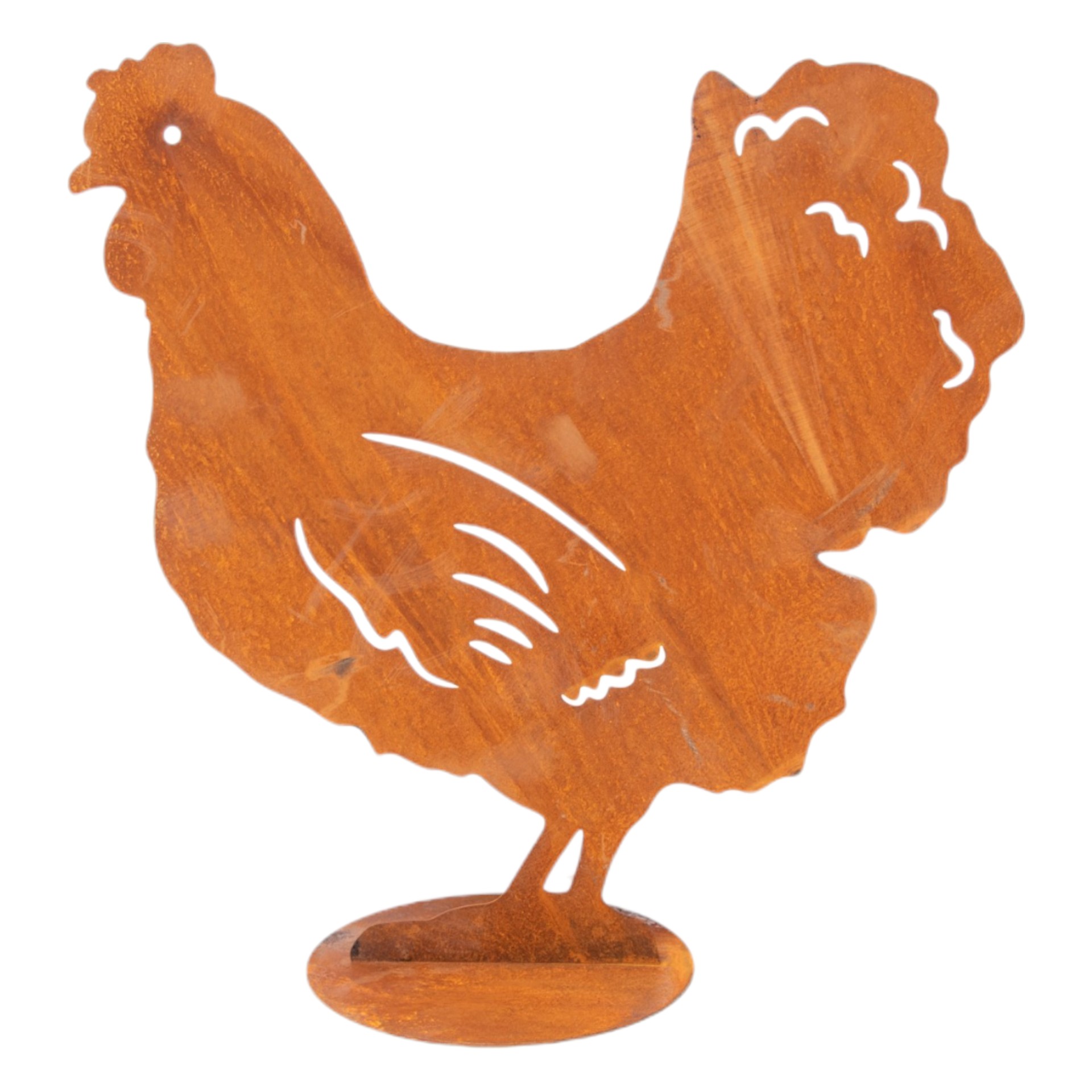 Darstellung von Huhn mittel auf Platte, 35x35, Platte: 15 cm