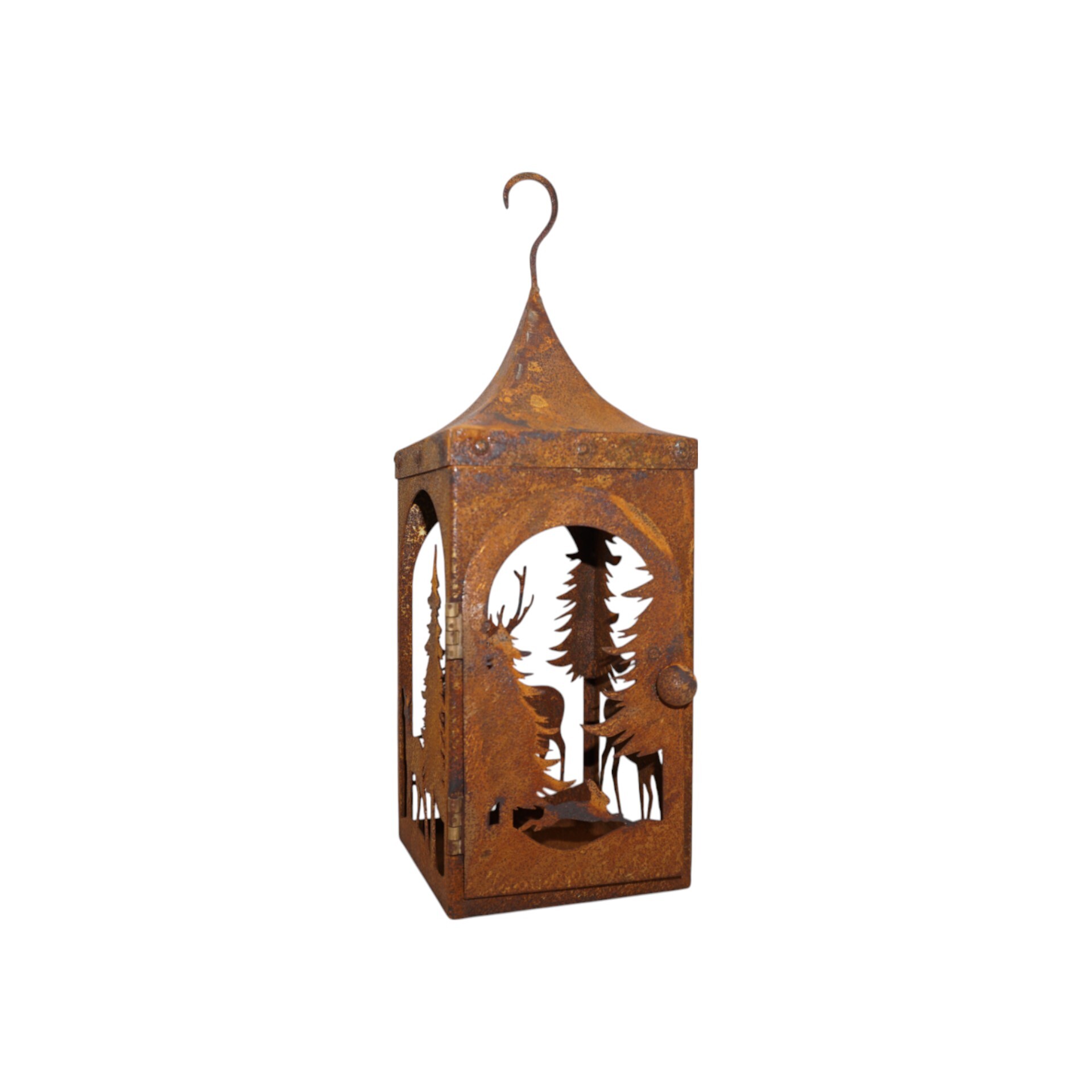 Darstellung von Laterne Hirsch/ Baum klein mit HakenBaum klein mit Haken
