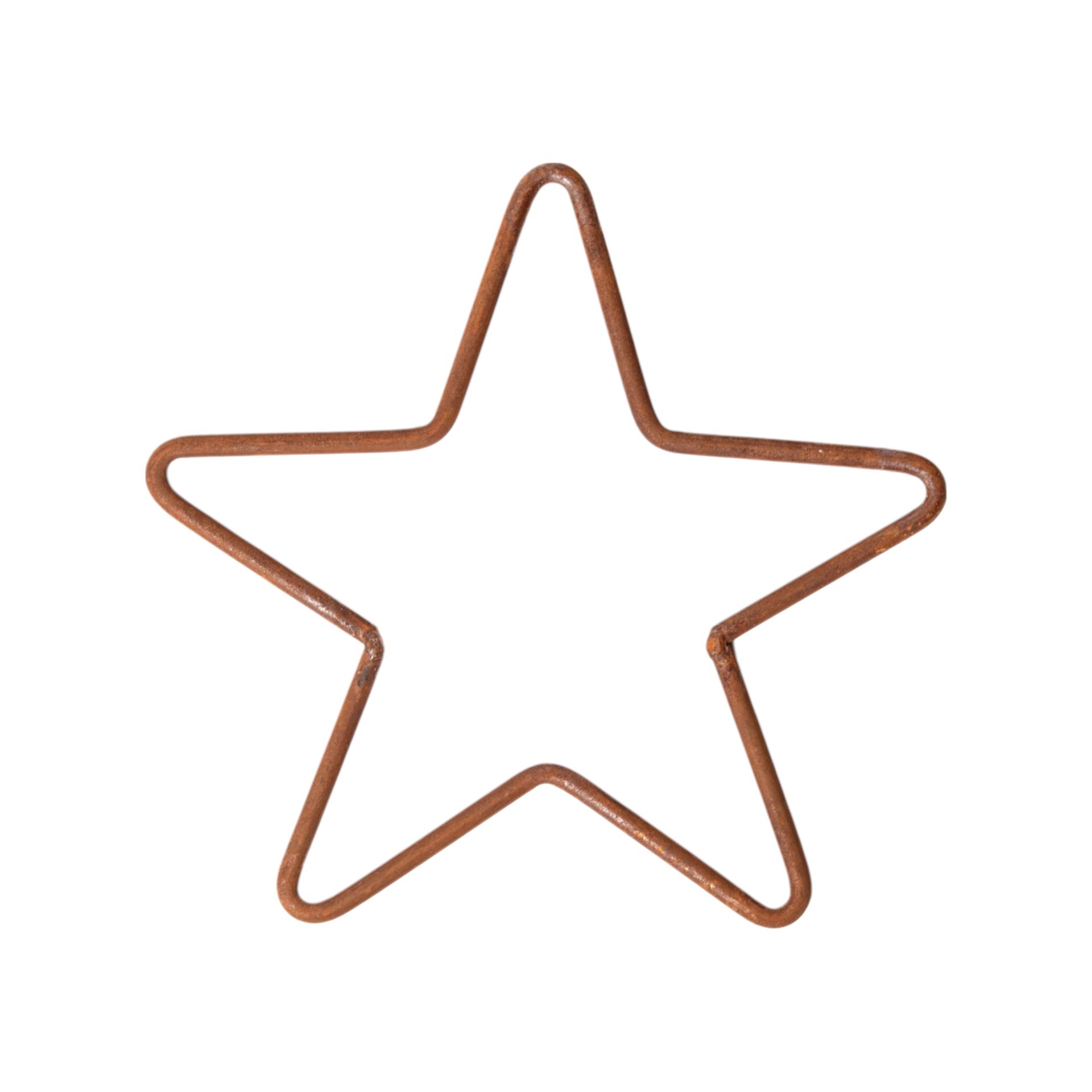 Darstellung von Drahtstern mi., z. Hängen d= 20 cm, 6 mm