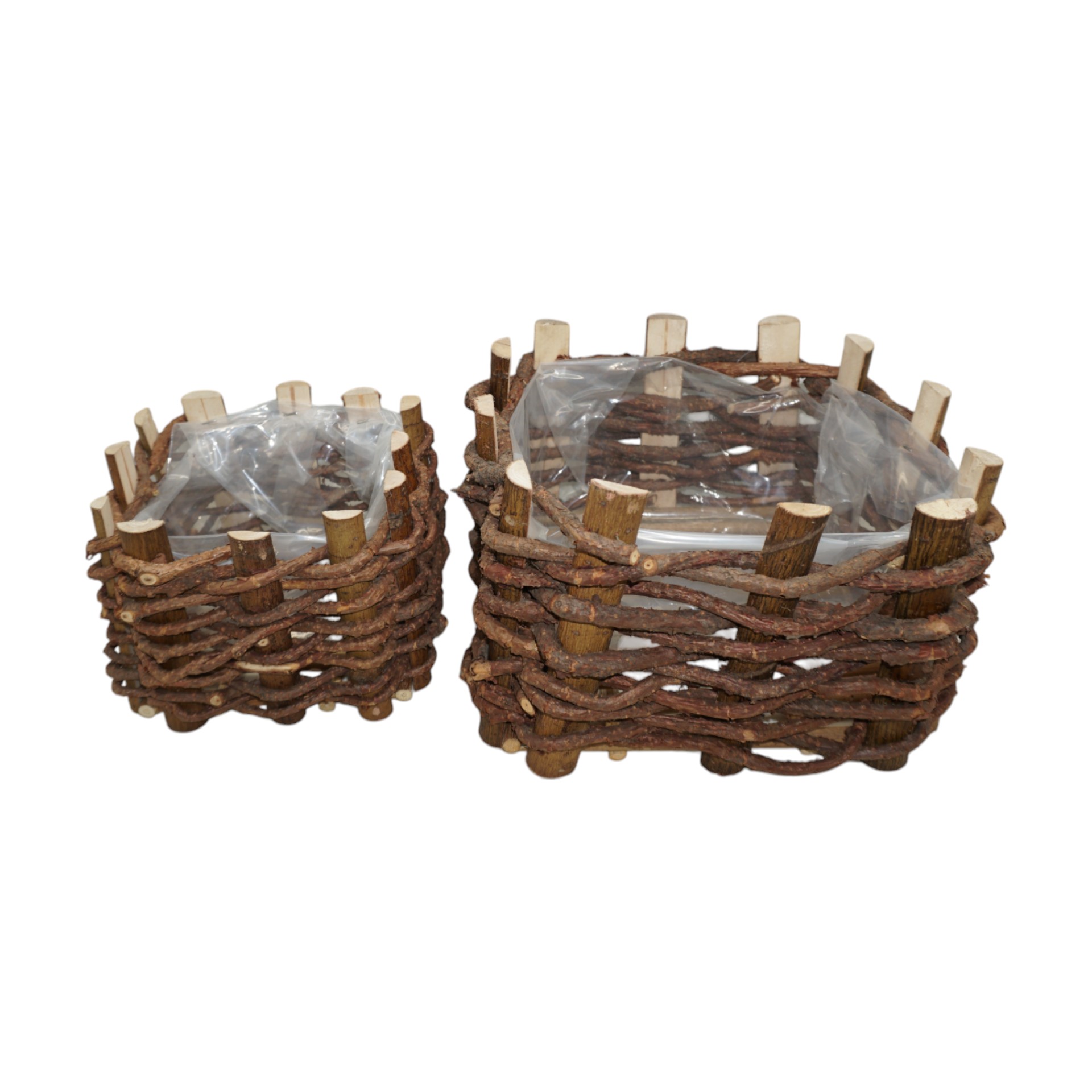 Darstellung von RP Pflanzkorb quadratisch 2tlg.