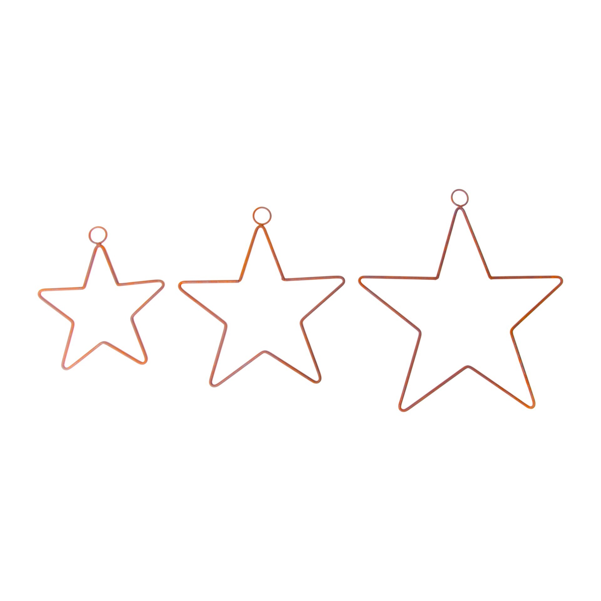 Darstellung von Drahtstern zum Hängen mittel