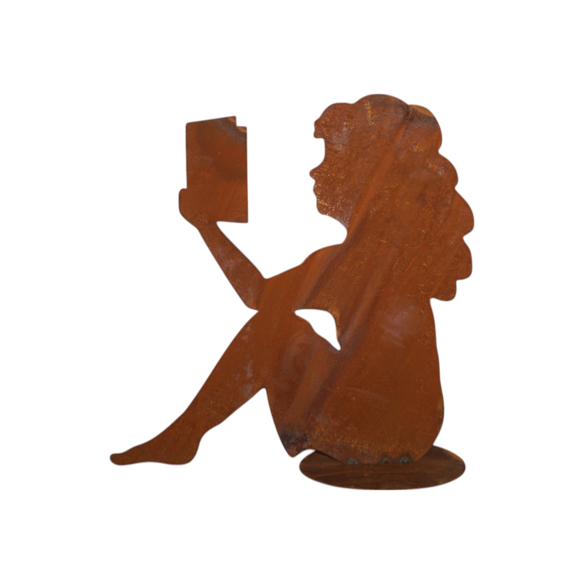 Darstellung von sitzendes Mädchen mit Buch