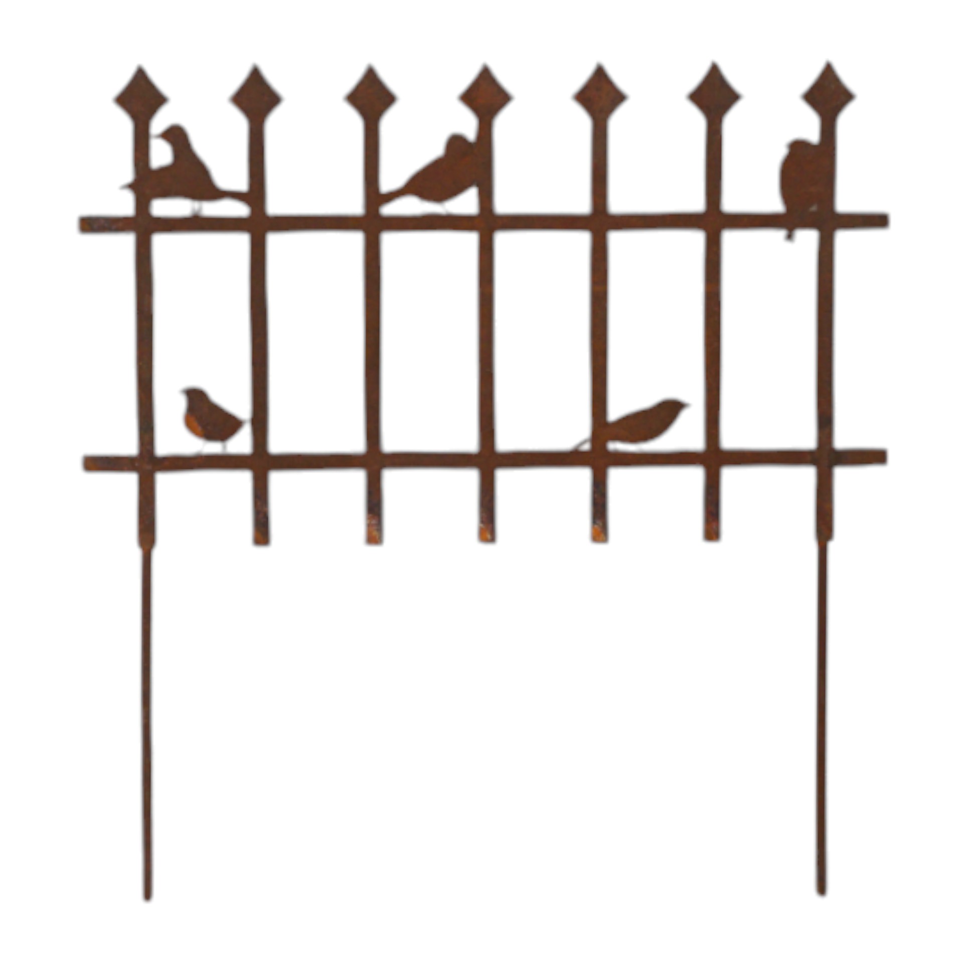 Darstellung von Zaunstecker mit Vögel