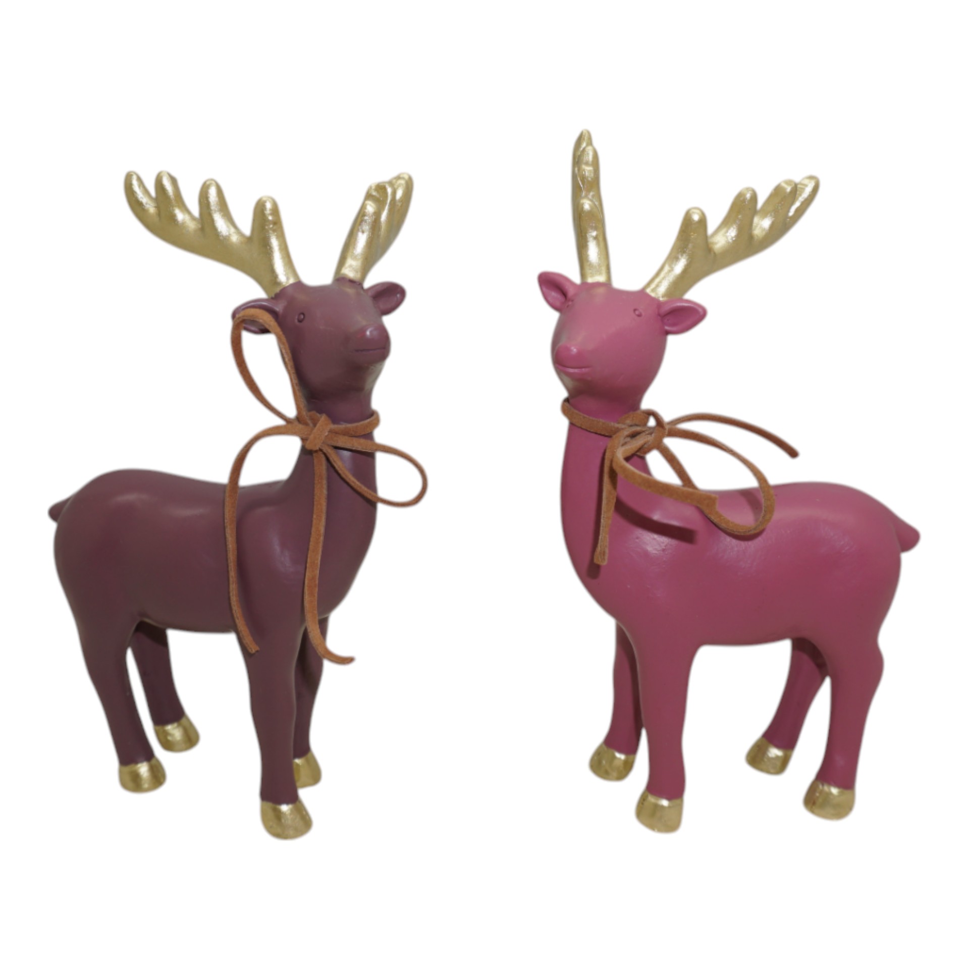 Darstellung von Rentier Poly mittel pink/ purple sortiert