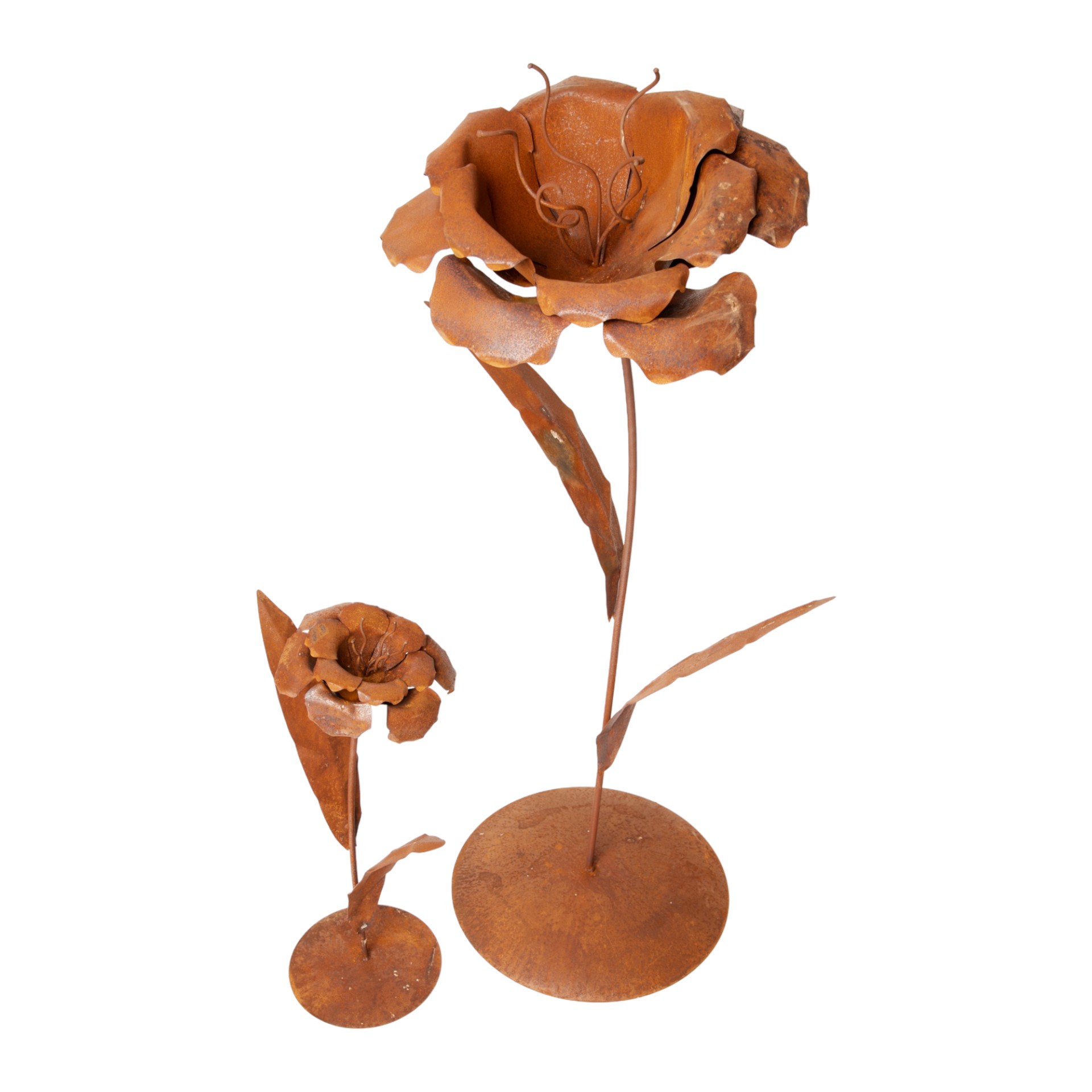 Darstellung von Blume auf Platte 1 Blüte klein