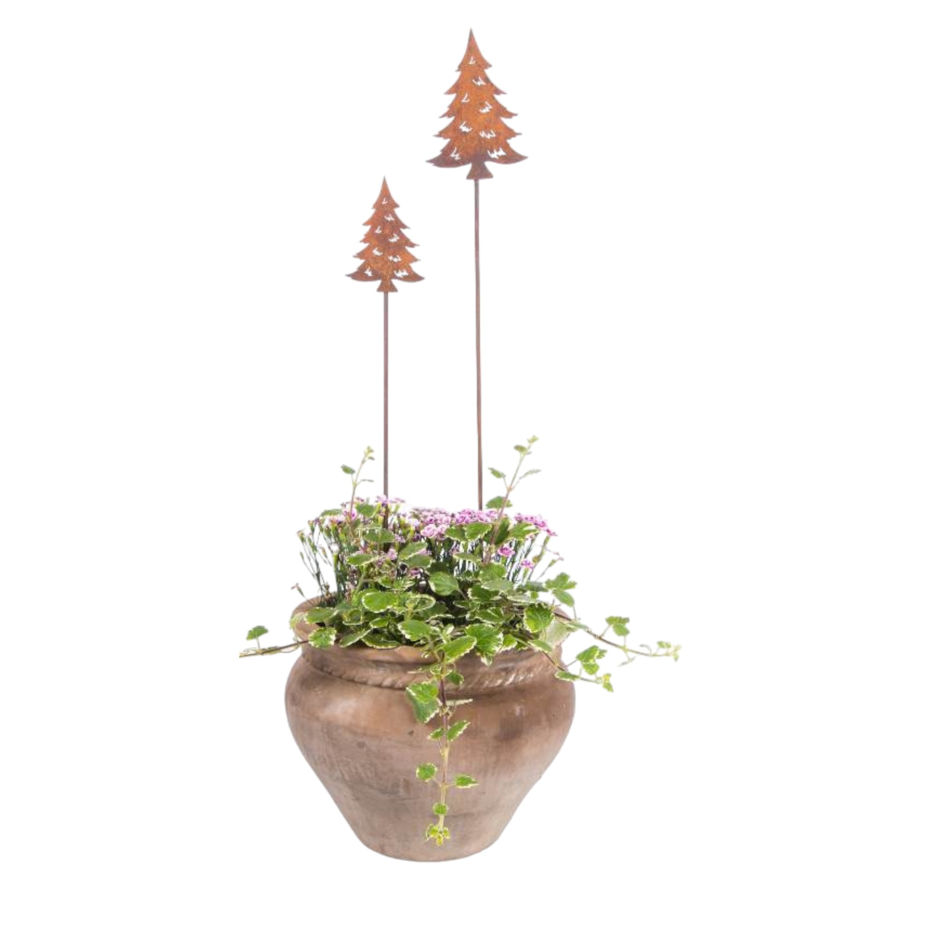 Darstellung von Baum gross a. Stab 13x16 cm