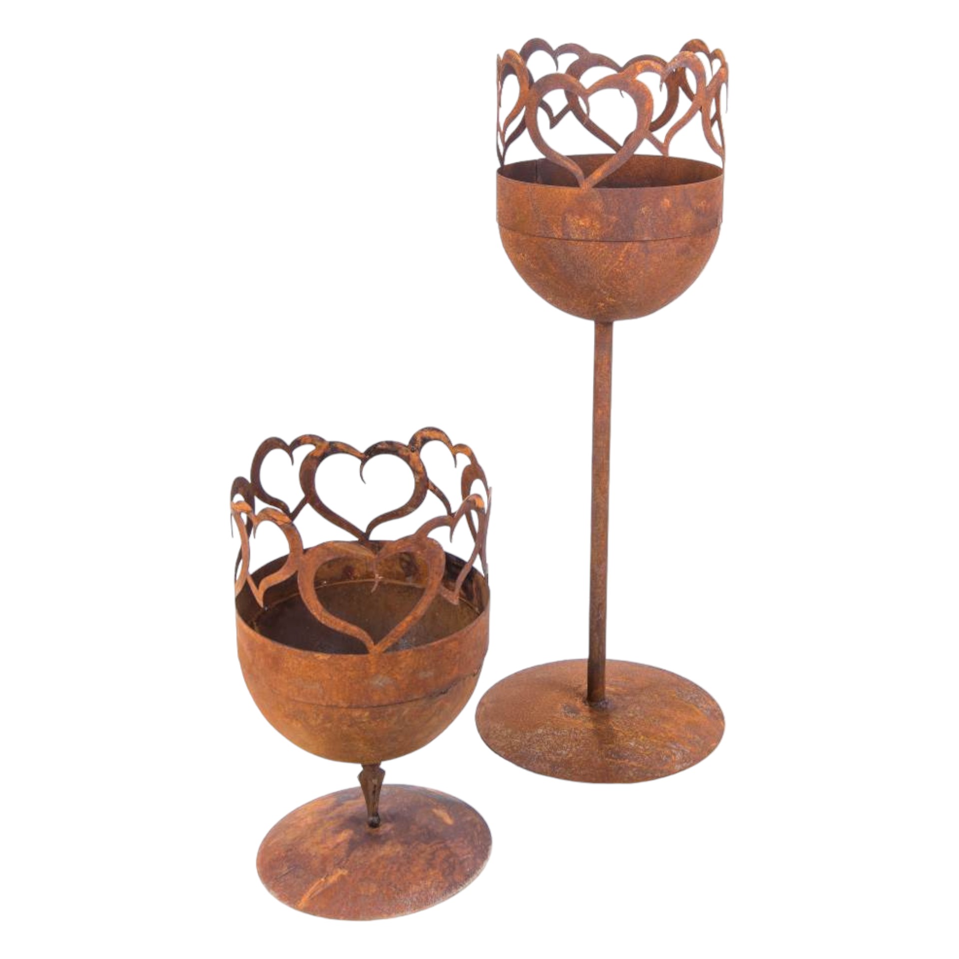 Darstellung von Pokal mittel mit Herzen