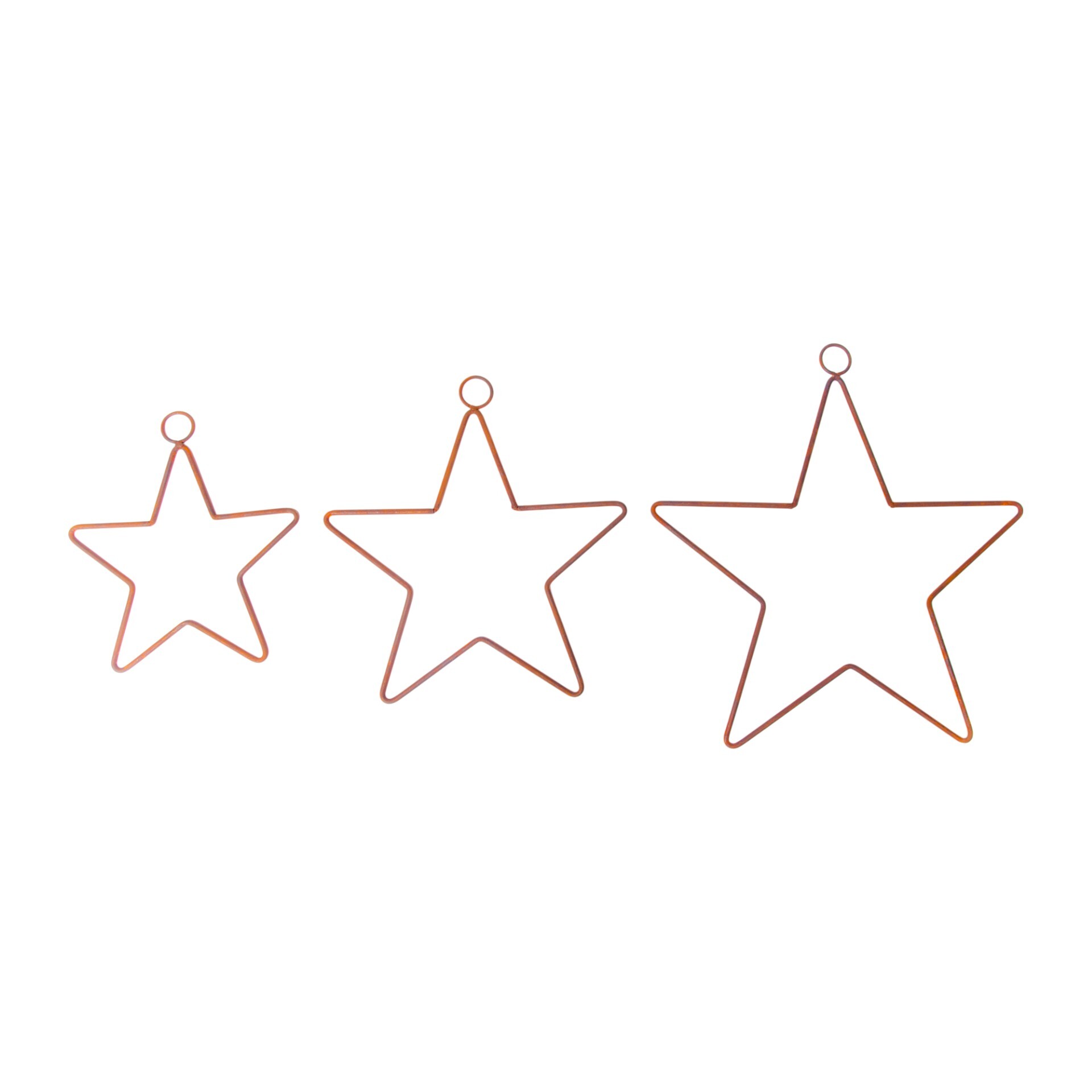 Darstellung von Drahtstern zum Hängen klein