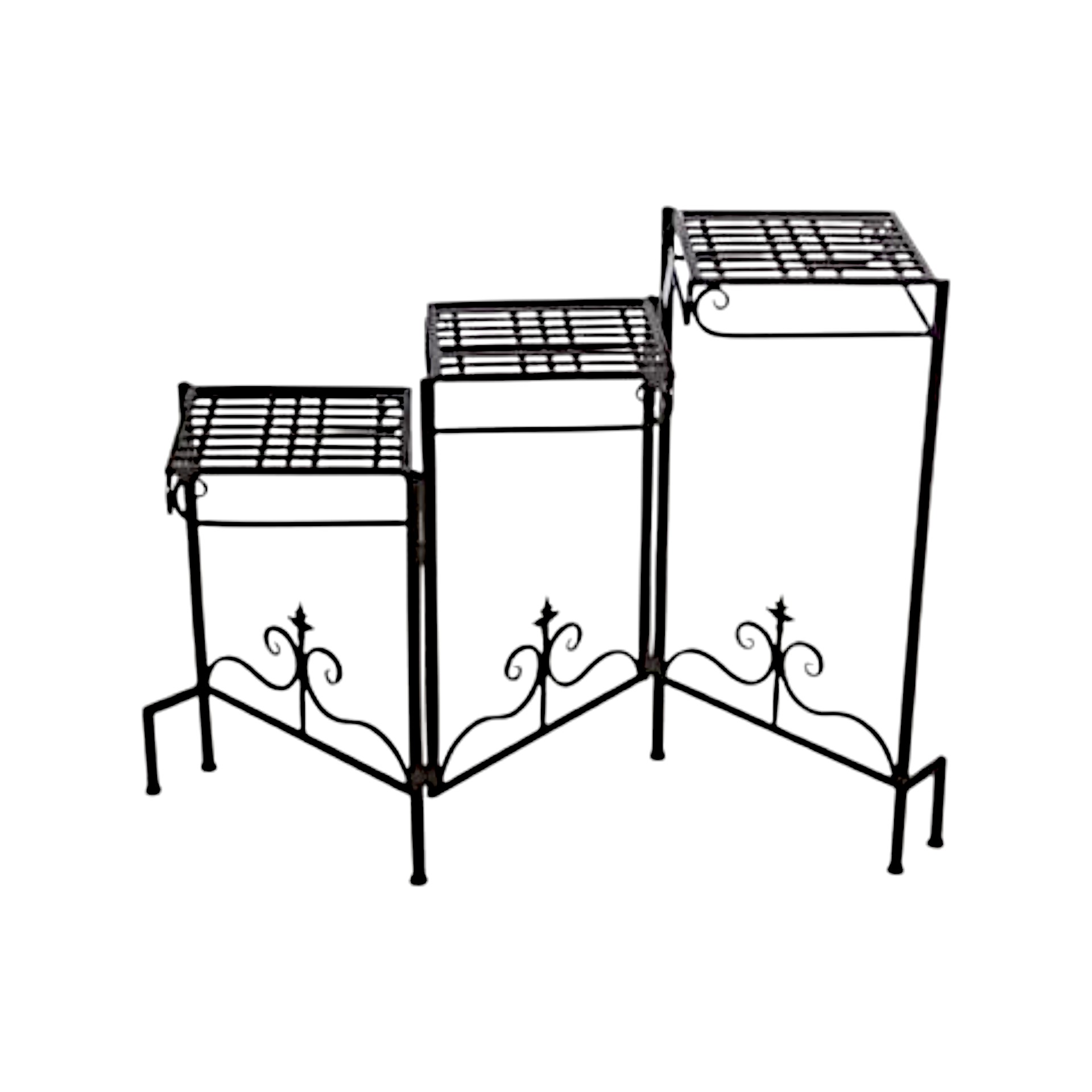 Darstellung von Treppe 3 stöckig eckig