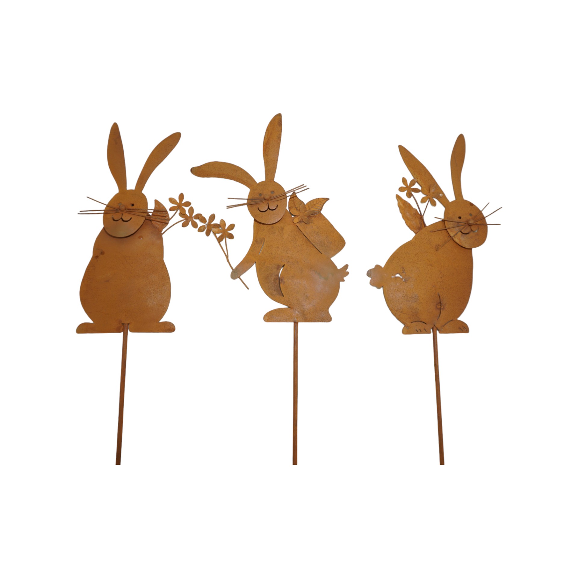 Darstellung von Hase a. Stab gross dreifach sortiert