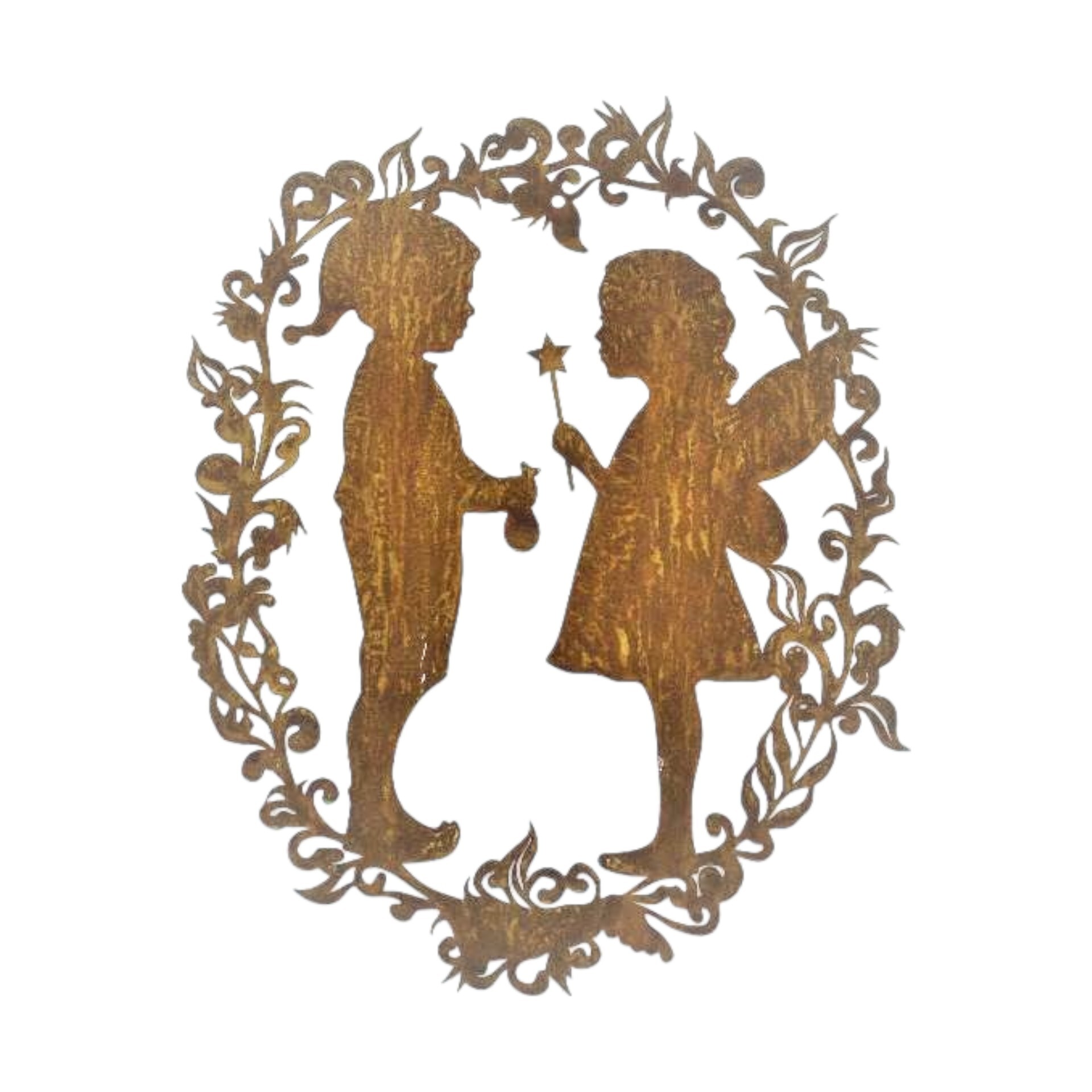 Darstellung von Kranz Junge und Mädchen, 26,5x34 cm