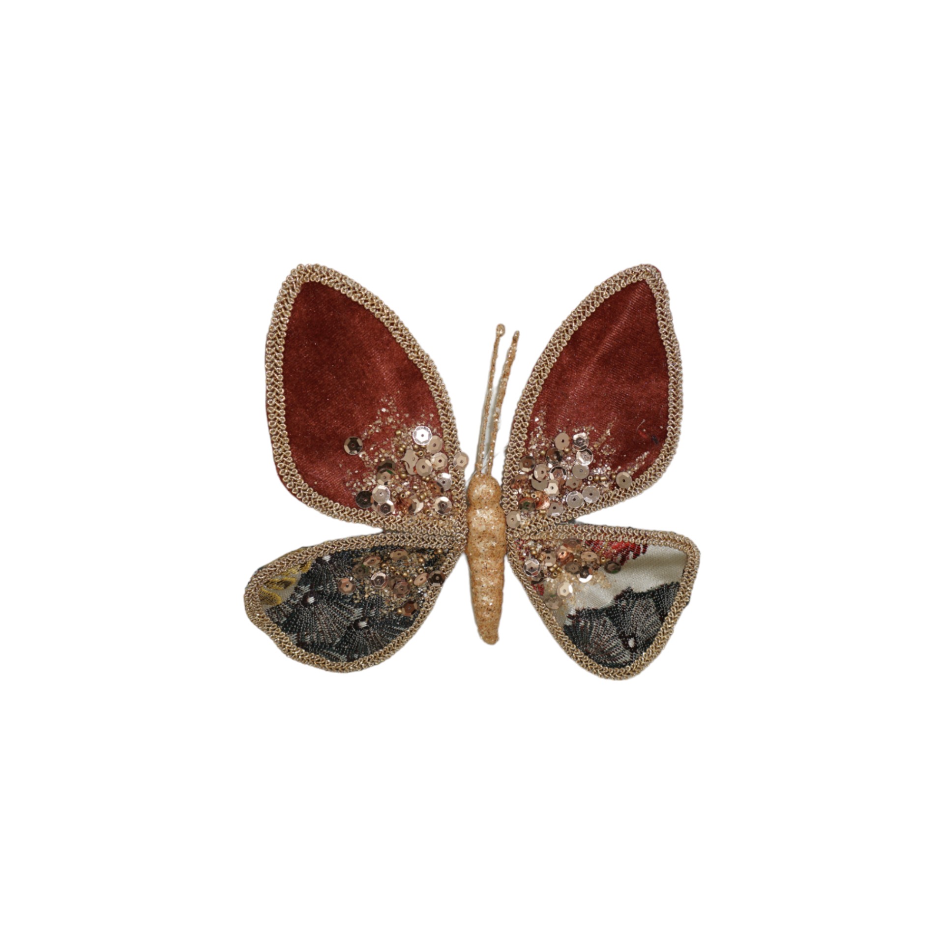 Darstellung von Schmetterling bekleidet