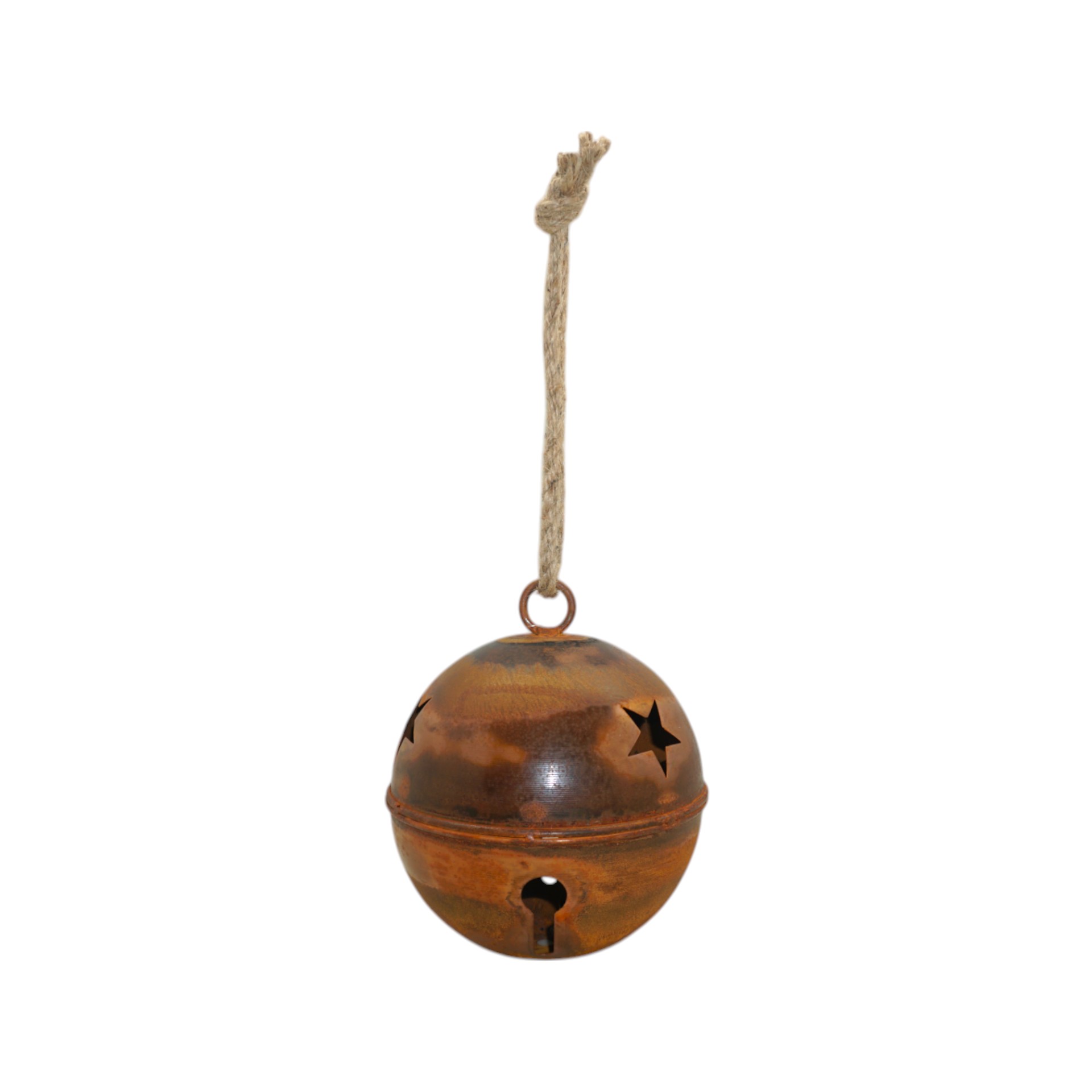 Darstellung von Glocke rost mit Sterne klein z. Hängen