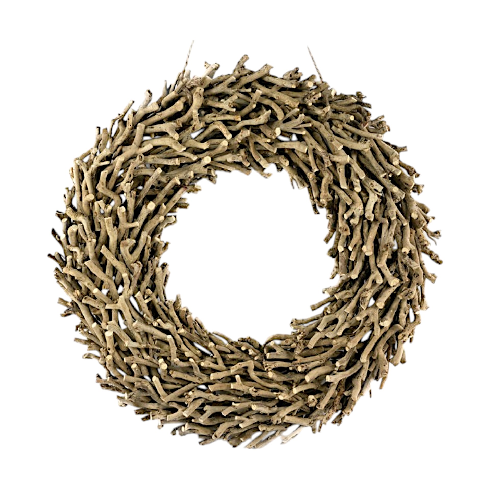 Darstellung von Kranz gross grob geschnitzt