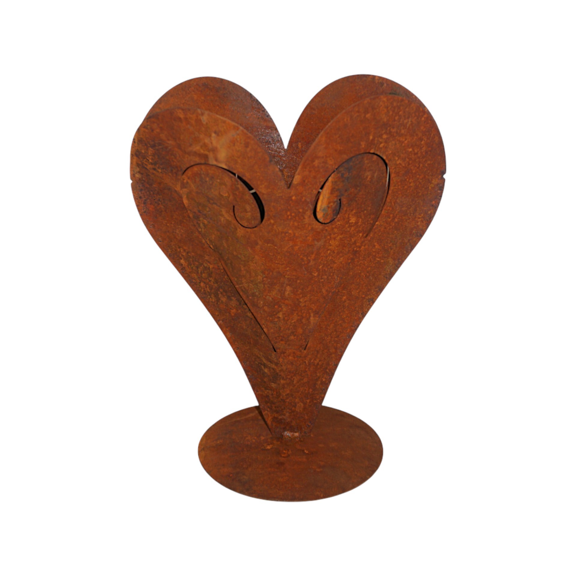 Darstellung von Pflanzherz offen Schnecke mittel