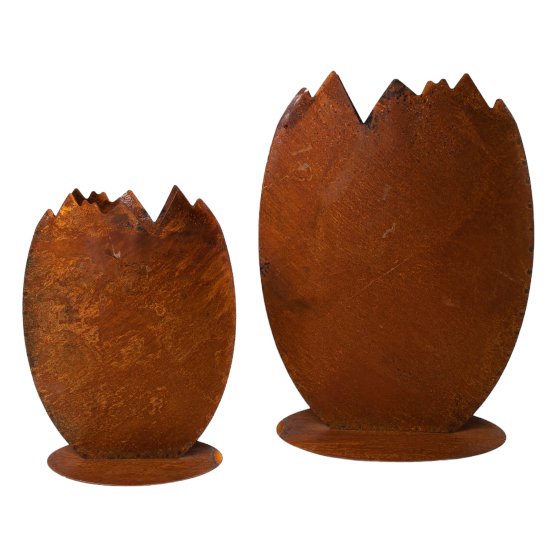 Darstellung von Pflanztopf Osterei klein auf Platte