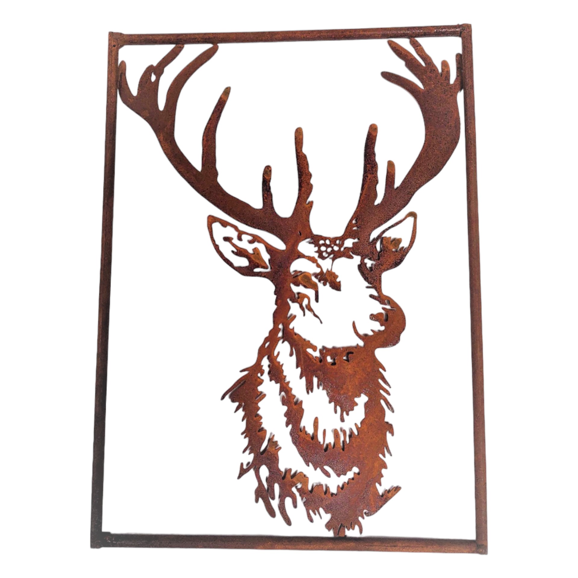 Darstellung von Wandbild klein Hirschkopf