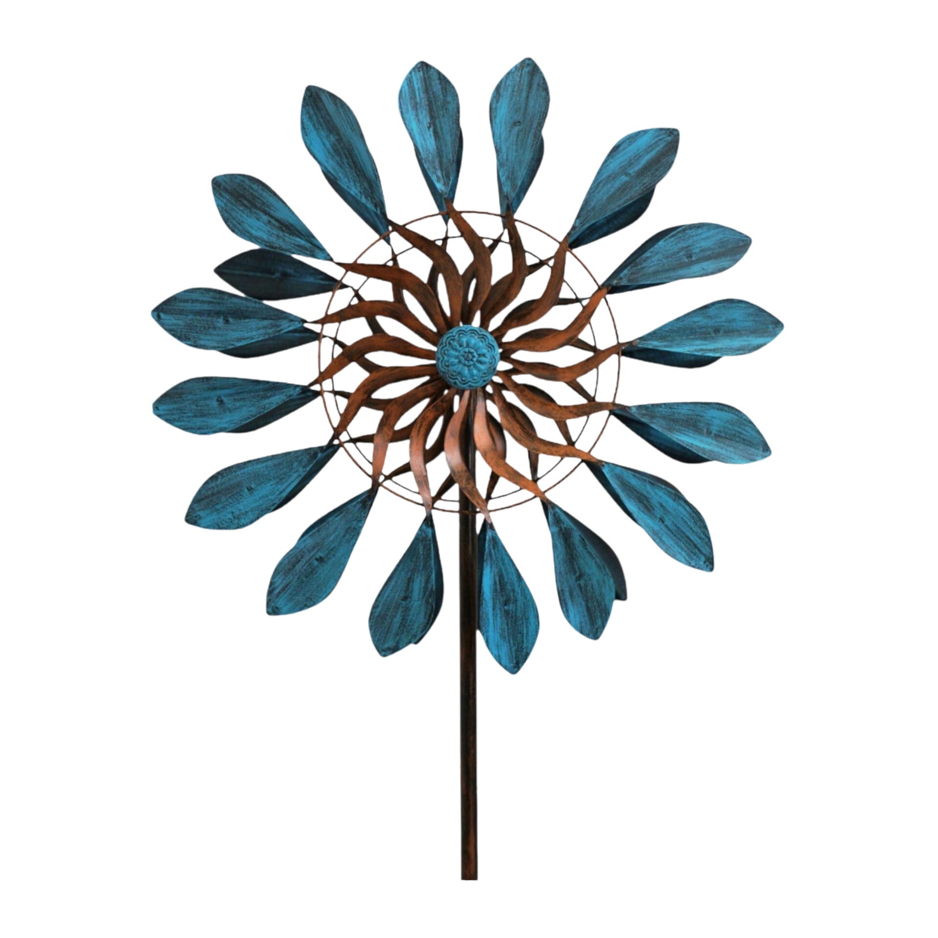 Darstellung von blauer Duopropeller a. Stab gross