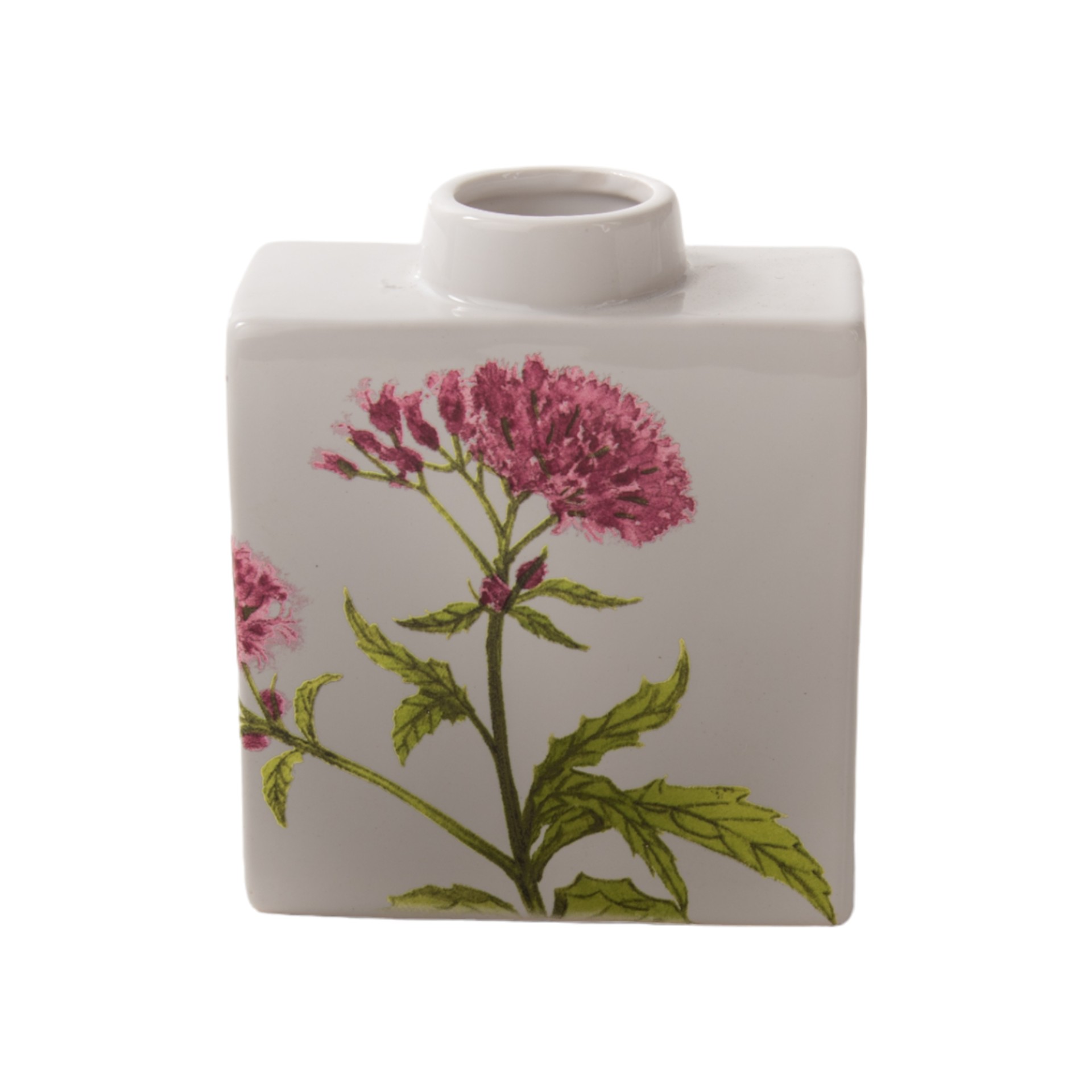 Darstellung von RP Keramikvase mit Blumendekor, 10,5x5x12,3 cm