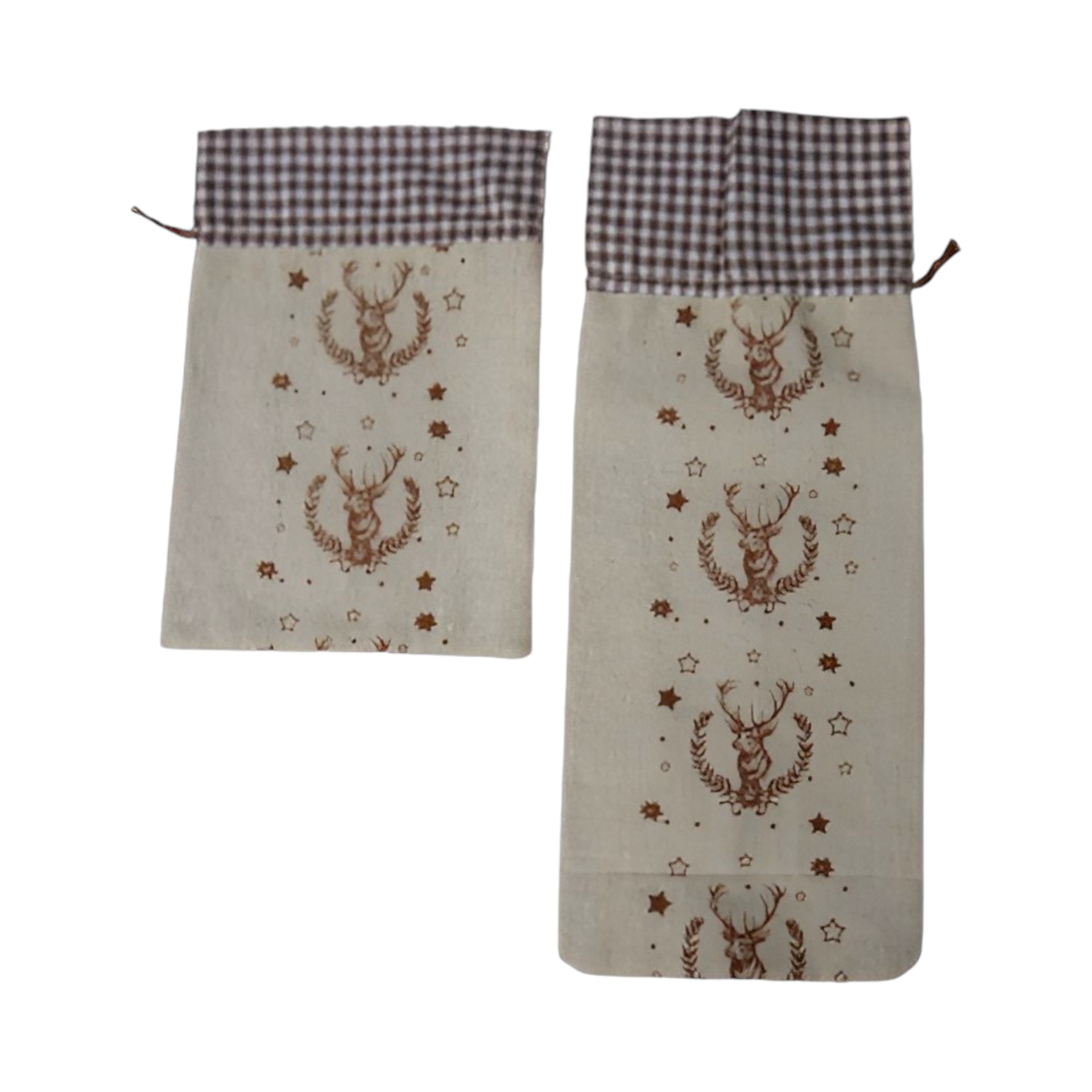 Darstellung von RP Stofftüte mit Hirschkopf gross