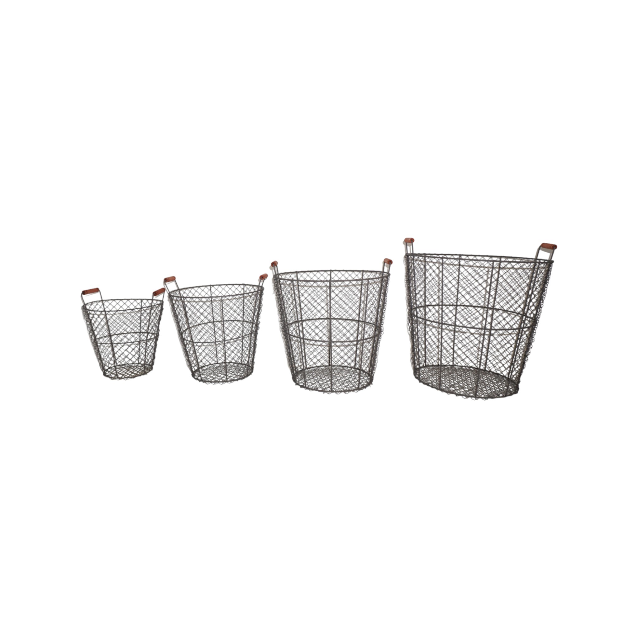 Darstellung von RP Korb rd. m.Holzgriff gross 4-tlg