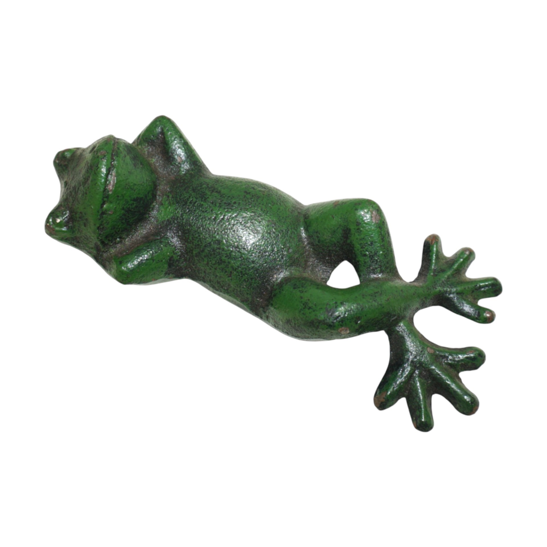 Darstellung von fauler Frosch grün