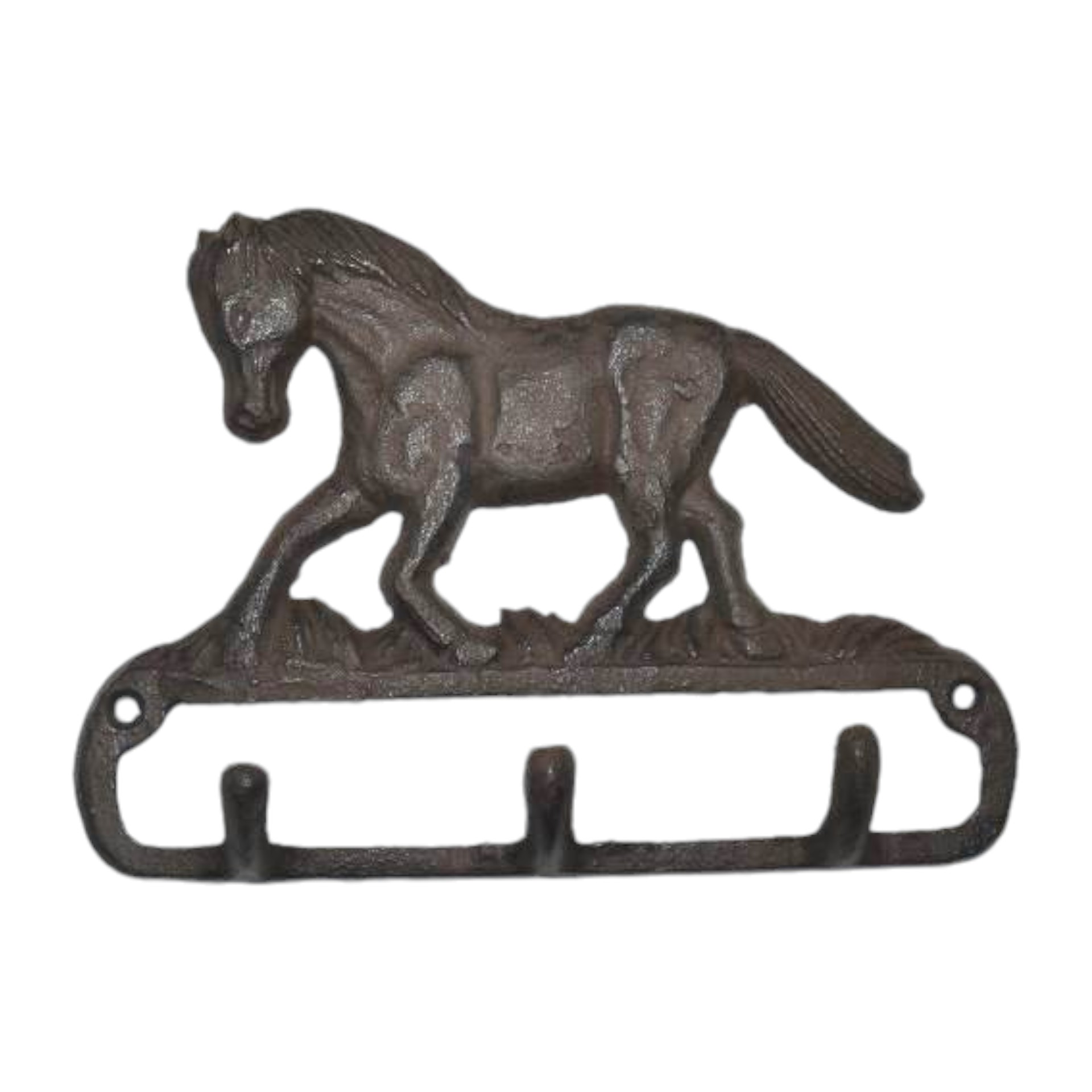 Darstellung von Wandbord Pferd 3 Haken