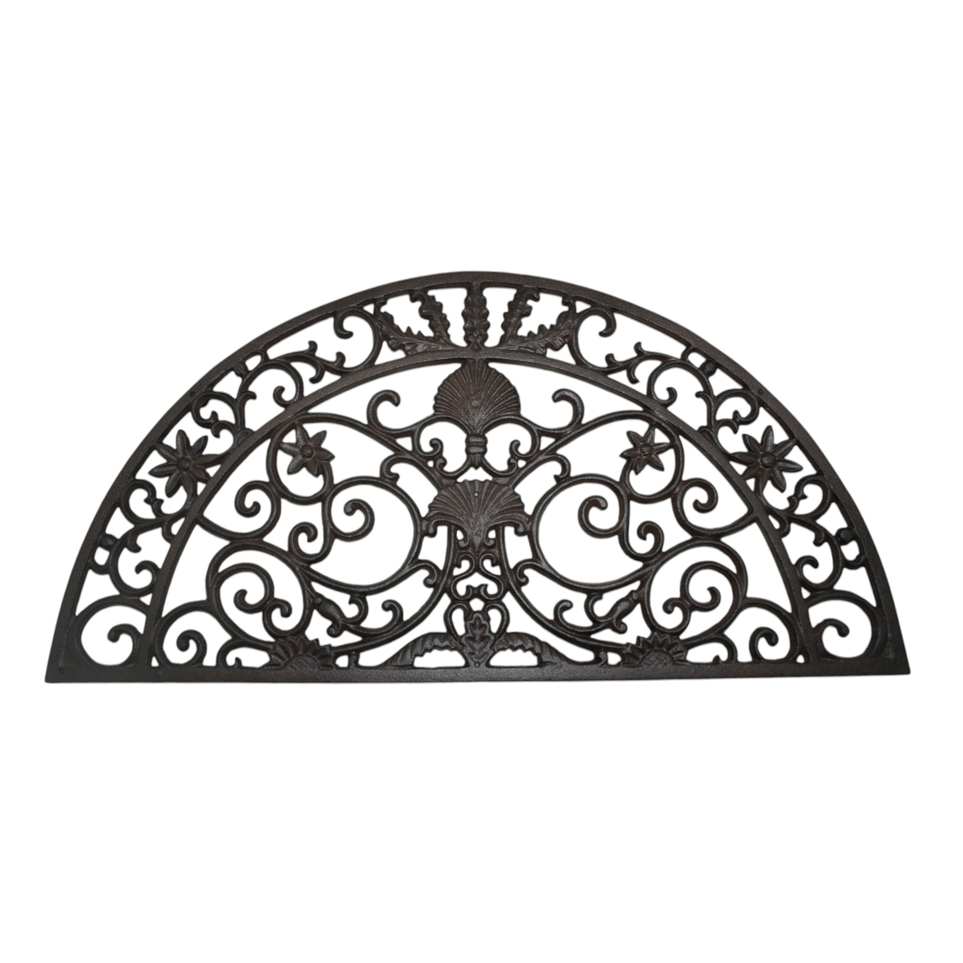 Darstellung von Fussmatte gusseisen halbrund