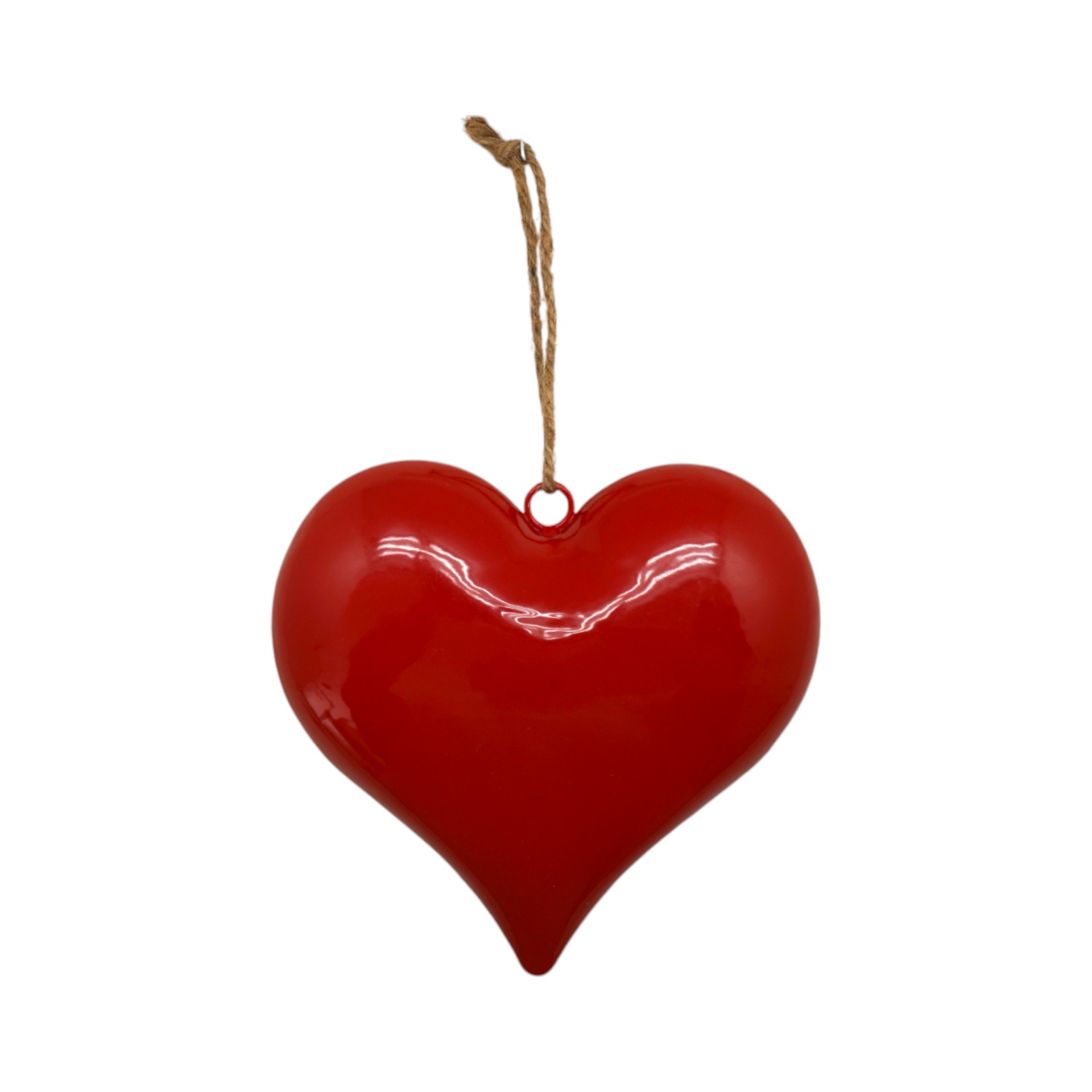 Darstellung von Rotes Herz z. Hängen voll gross