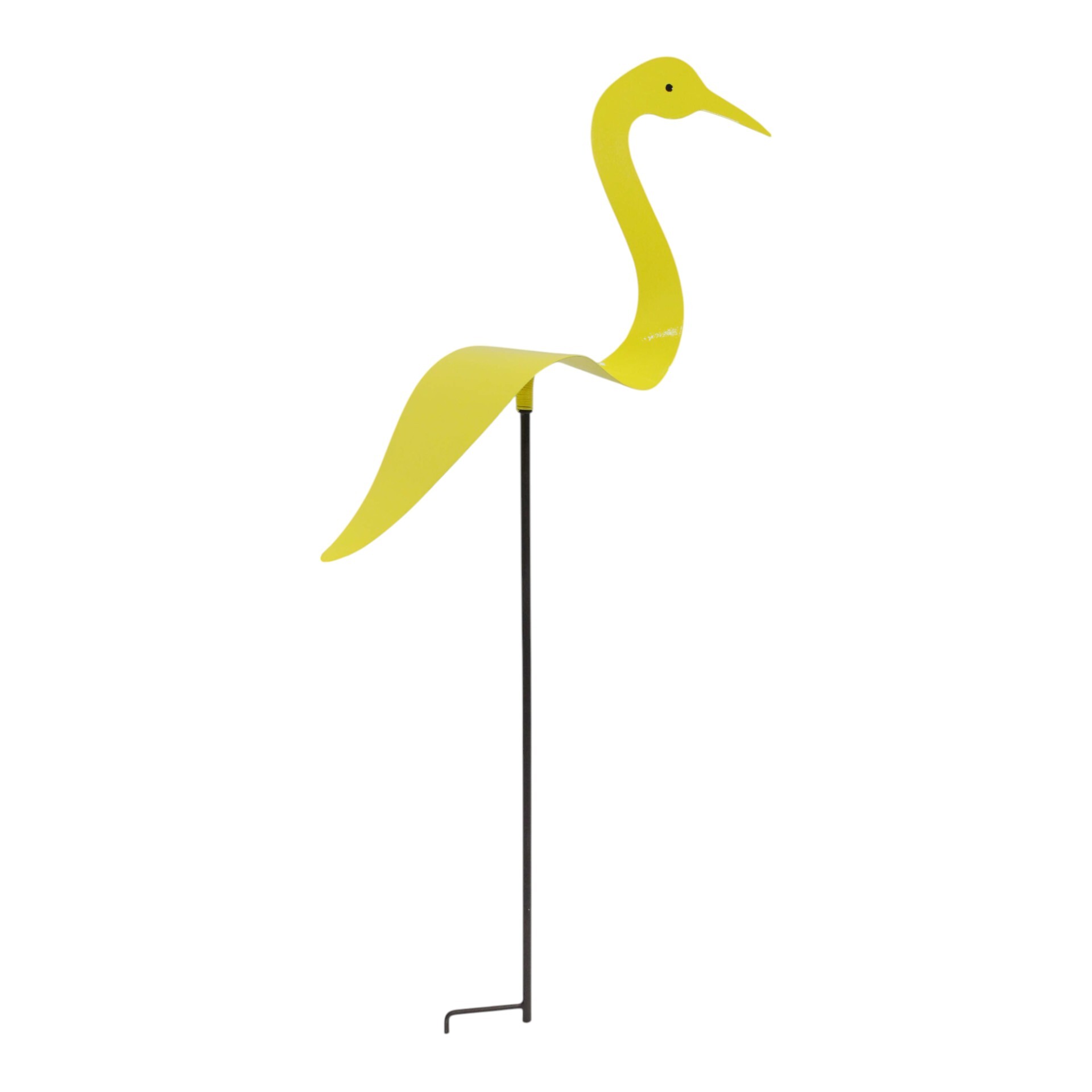 Darstellung von Wippvogel gelb einfärbig