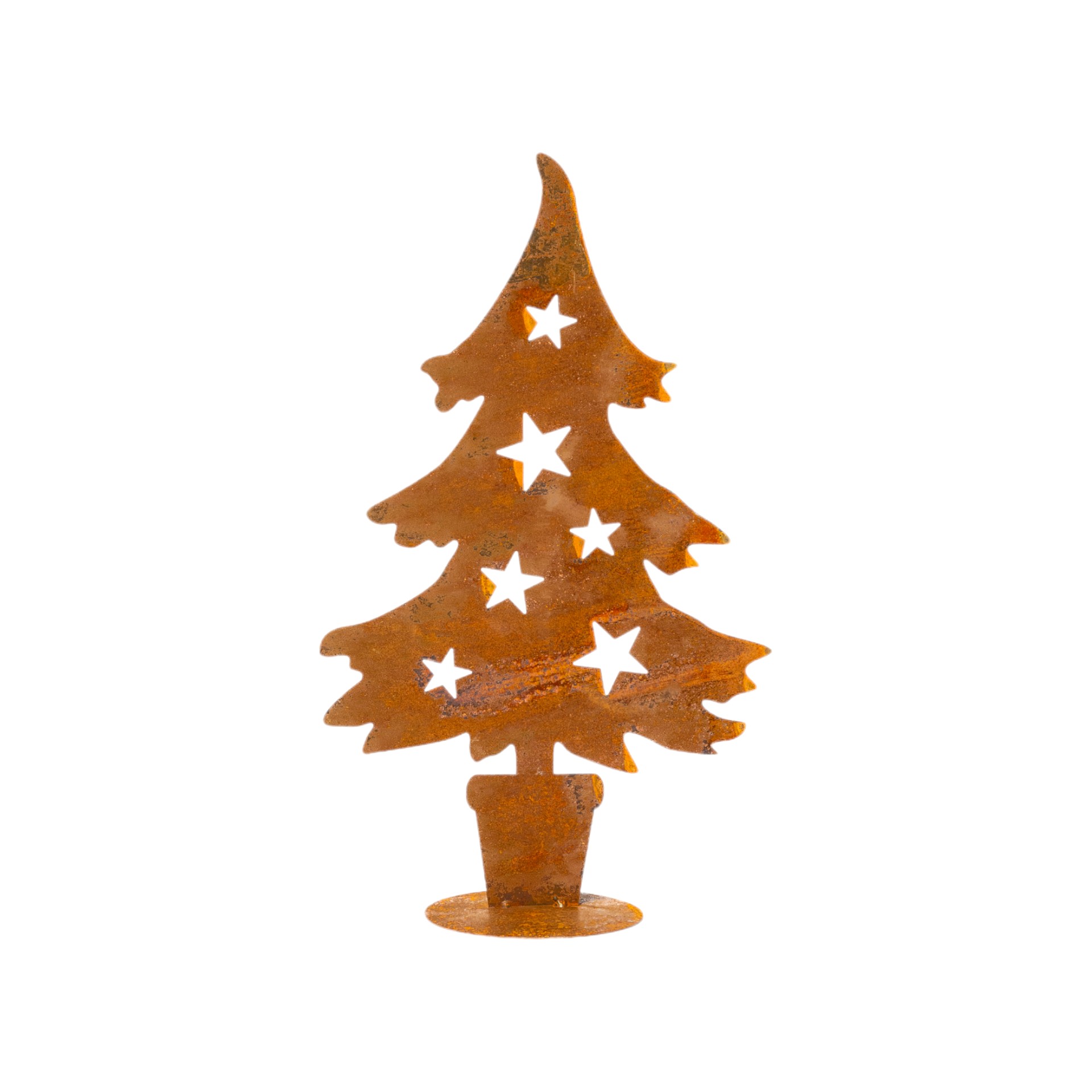 Darstellung von Baum mittel auf Platte