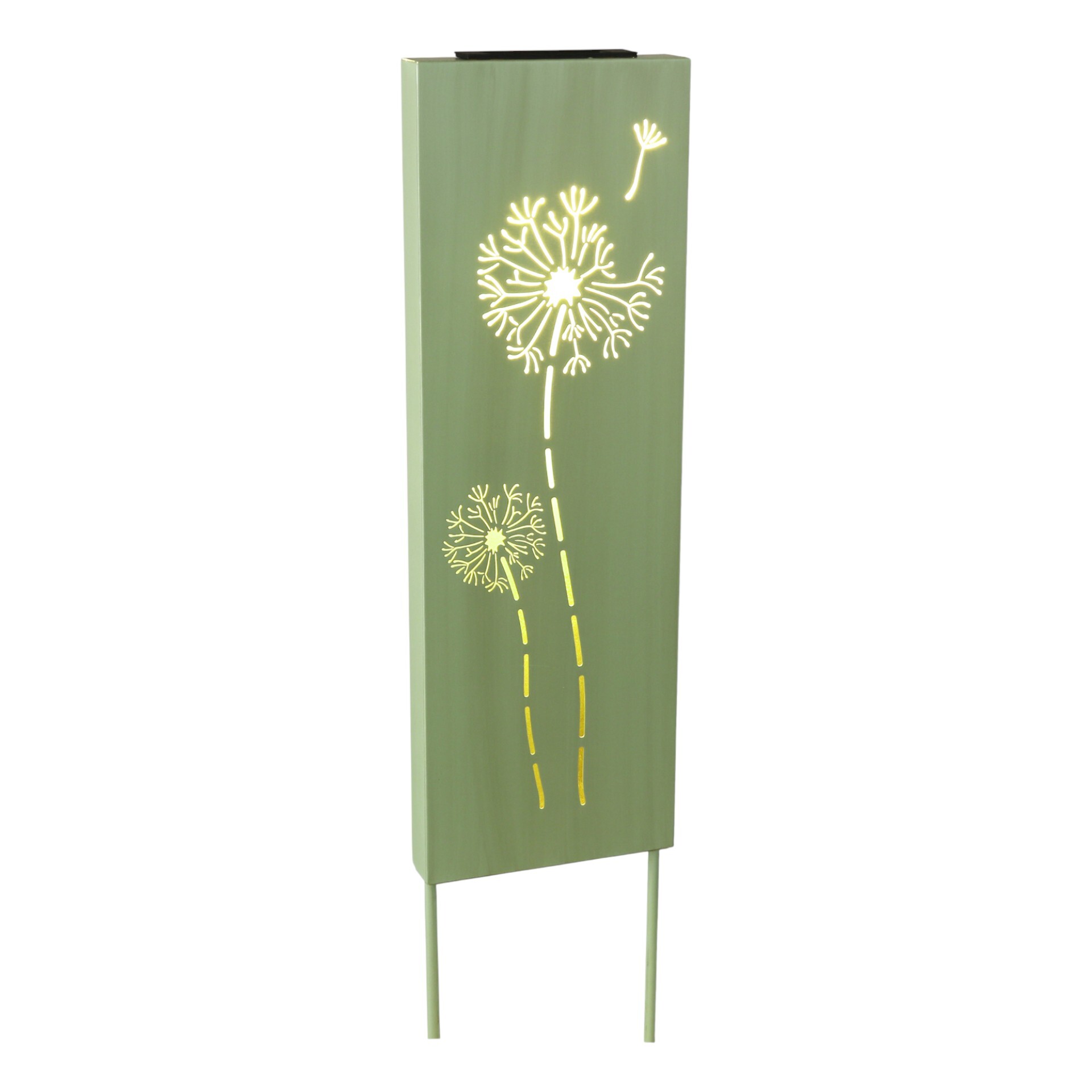 Darstellung von Solarwand mittel grün sort. 3 Designs