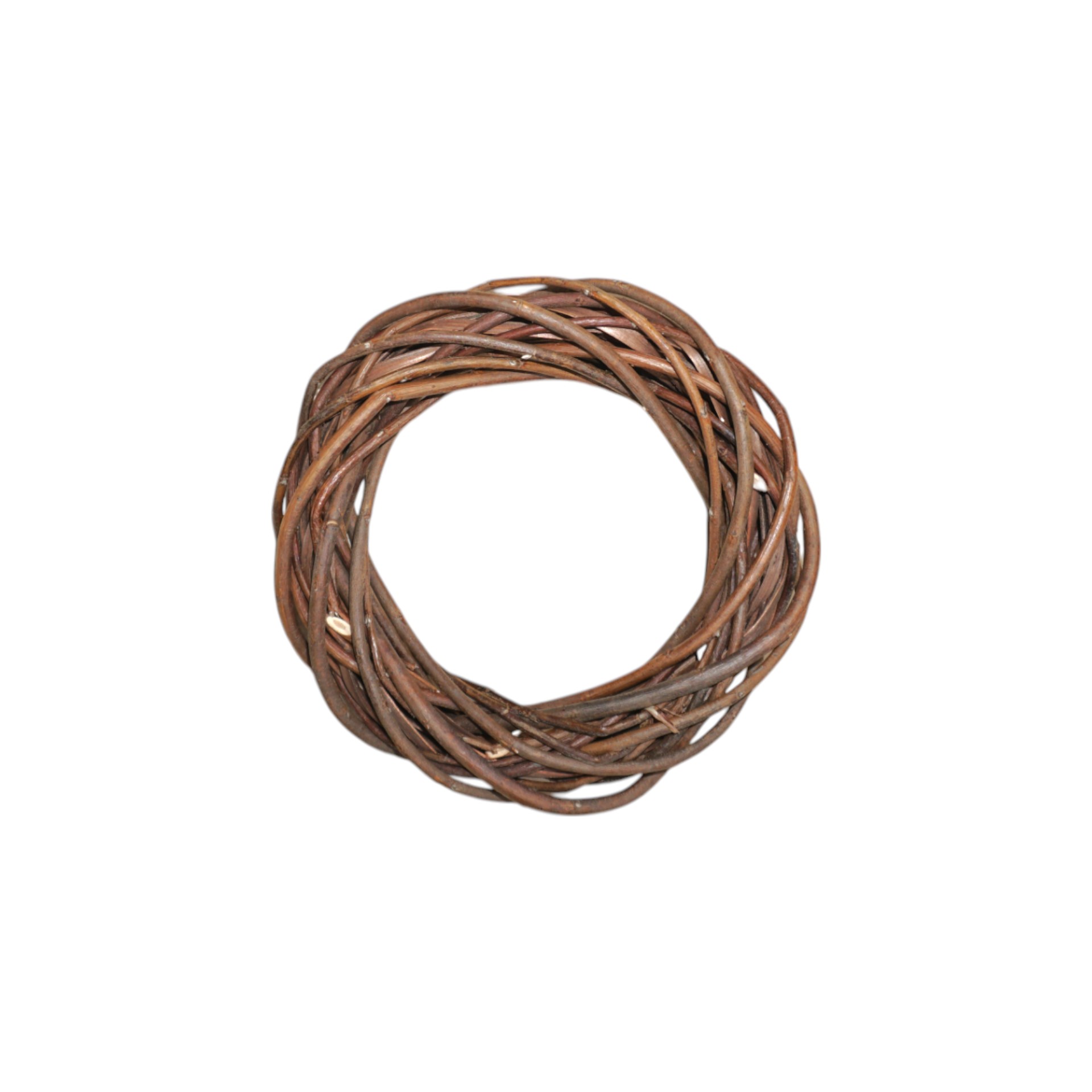 Darstellung von Naturkranz mini braun grob