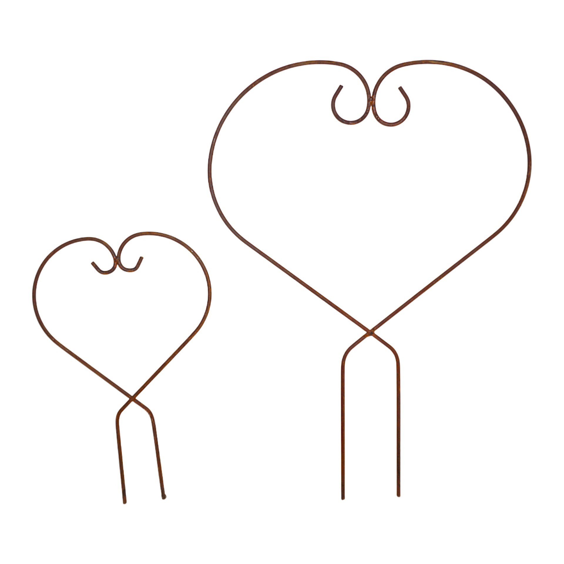 Darstellung von Rankhilfe Herz gross