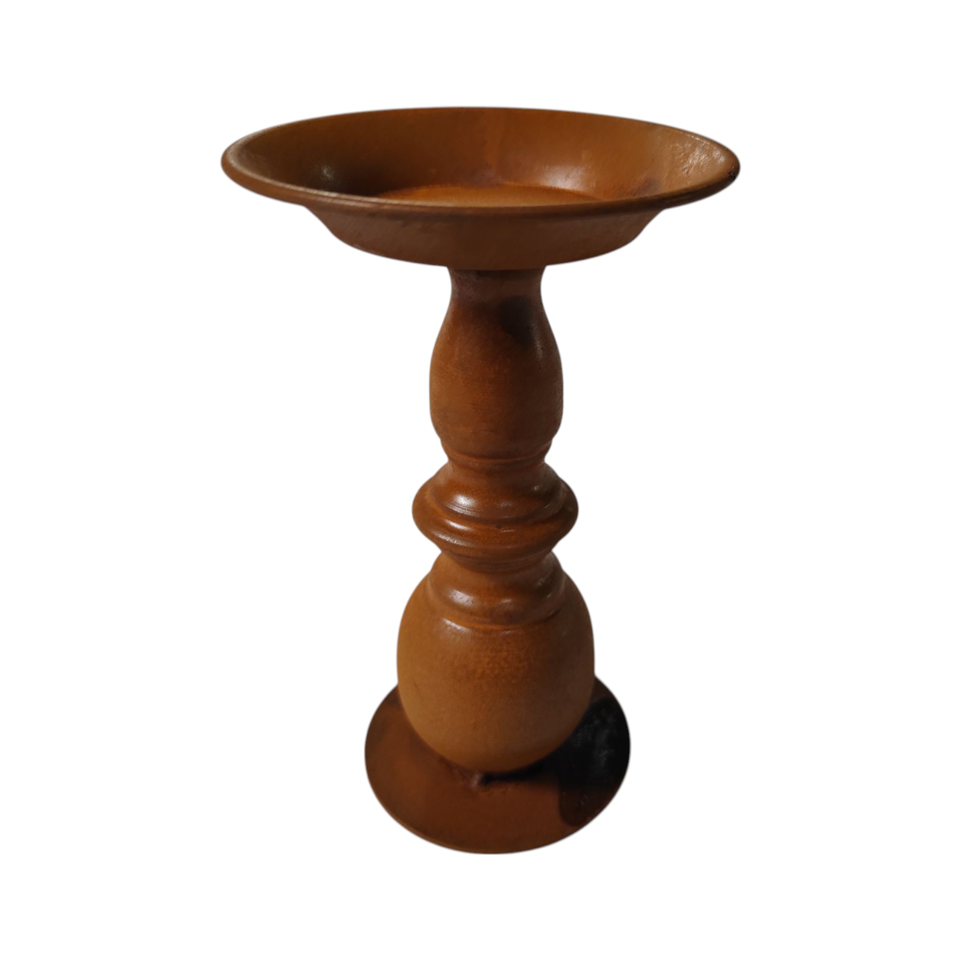 Darstellung von Kerzenh. a. Sockel rost gross