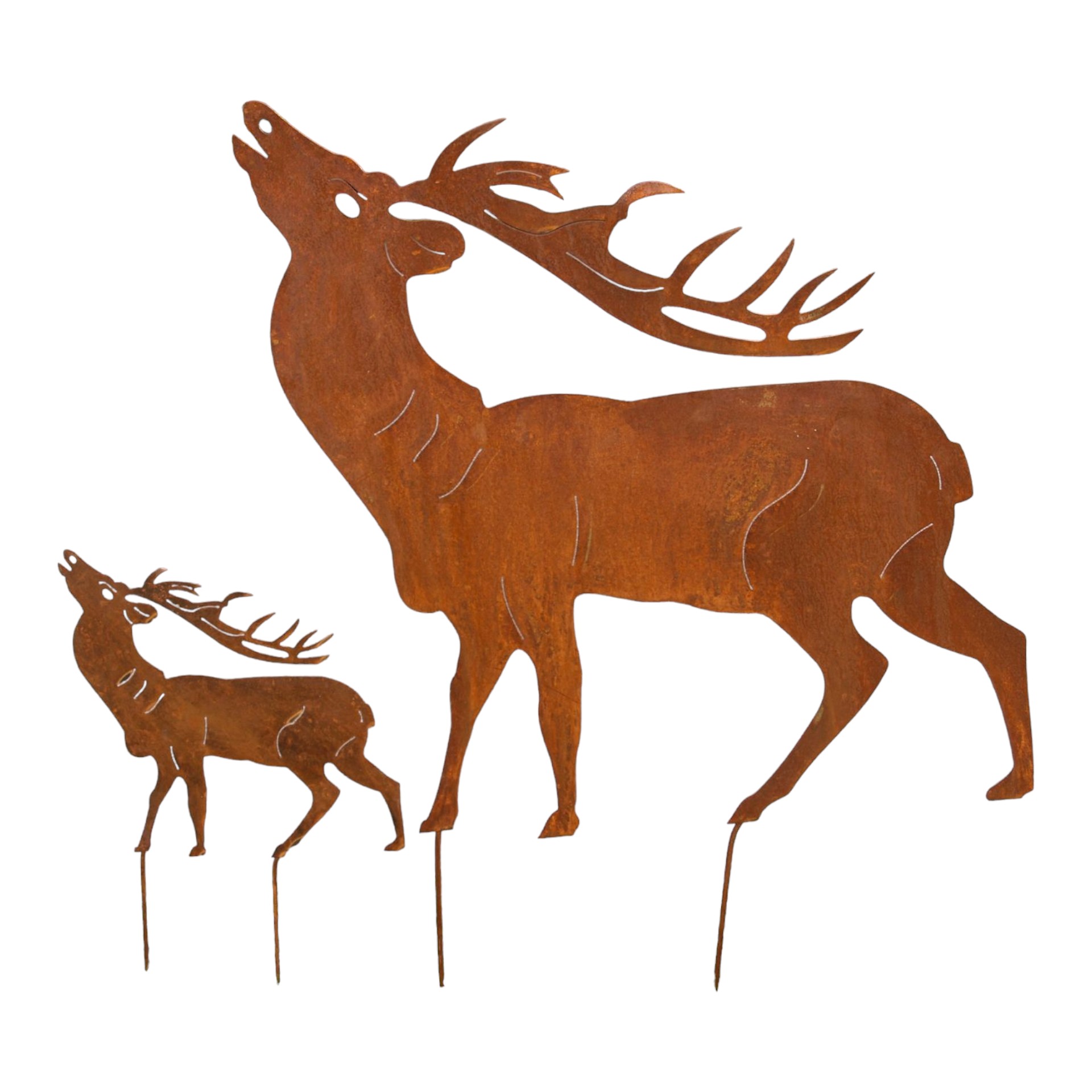 Darstellung von Hirsch zum Stecken MITTEL